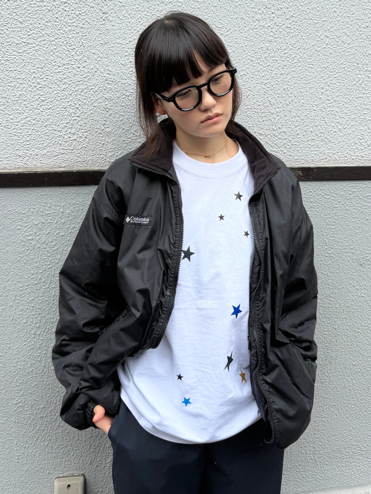 スタープリントロングTシャツ DPA43781