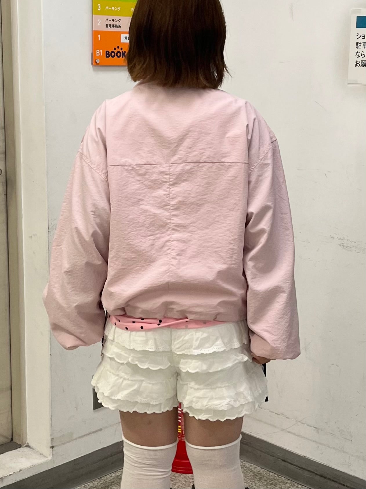 リボンナイロンジャケット DPB97021