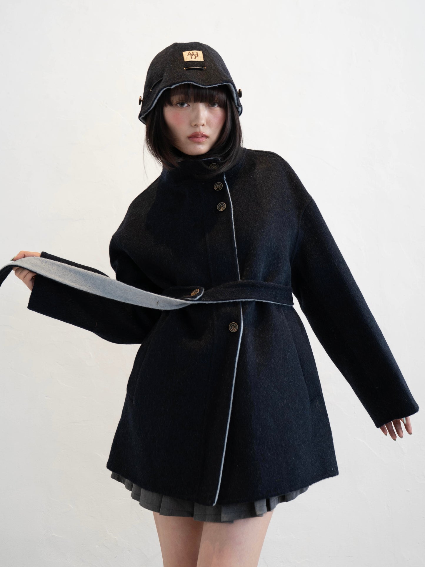 3セットバイカラーコート DPC02013