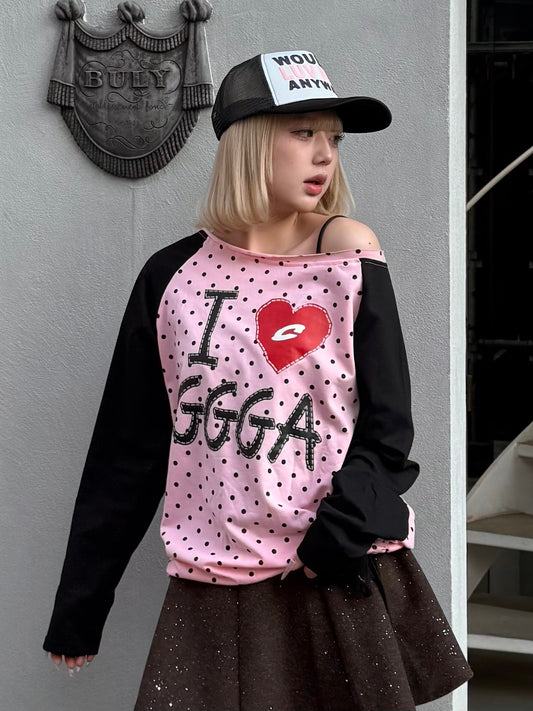 アイラブドットラグラントップス DPB86191