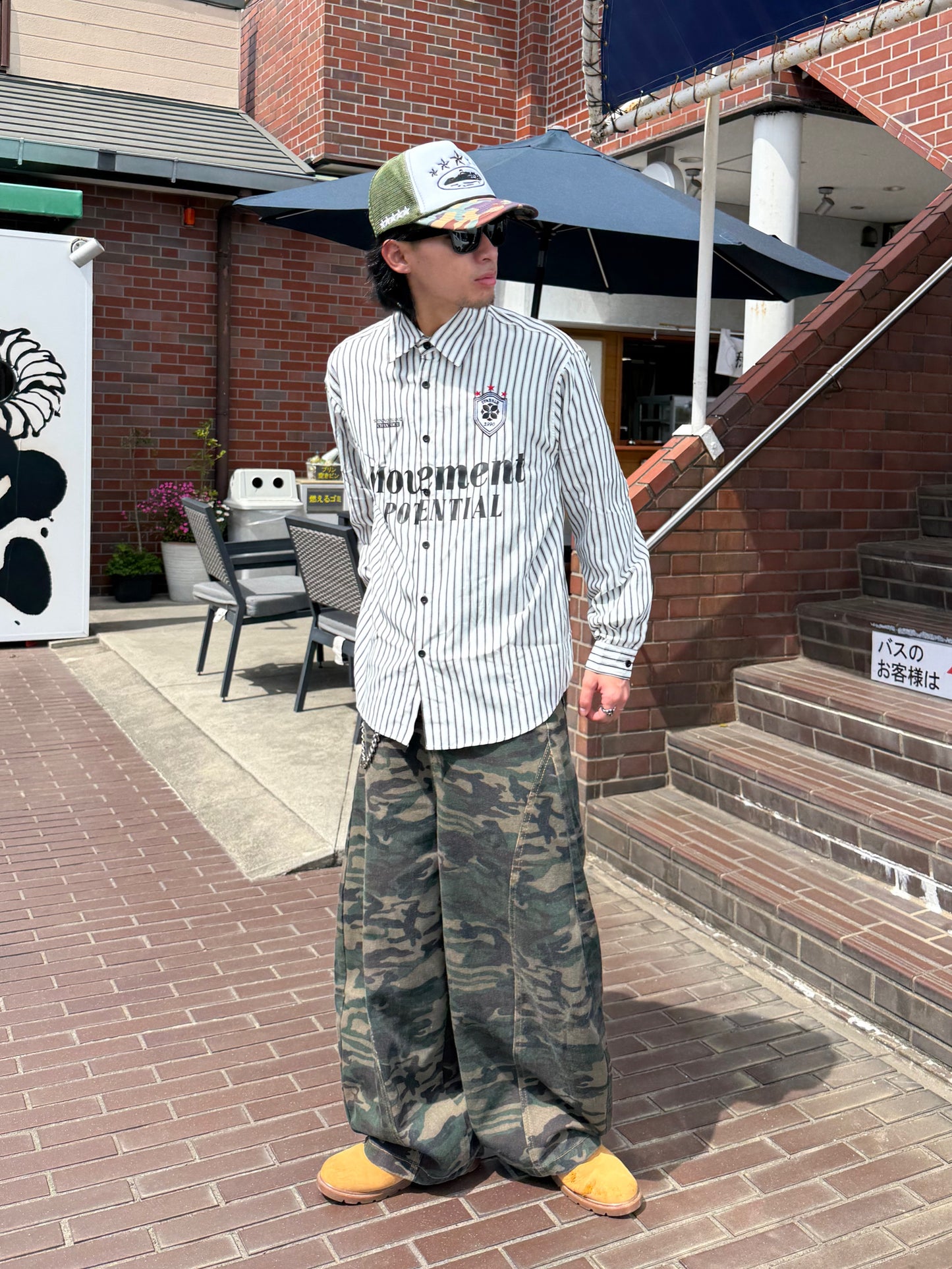 ストリートボーダーシャツ DPB90159