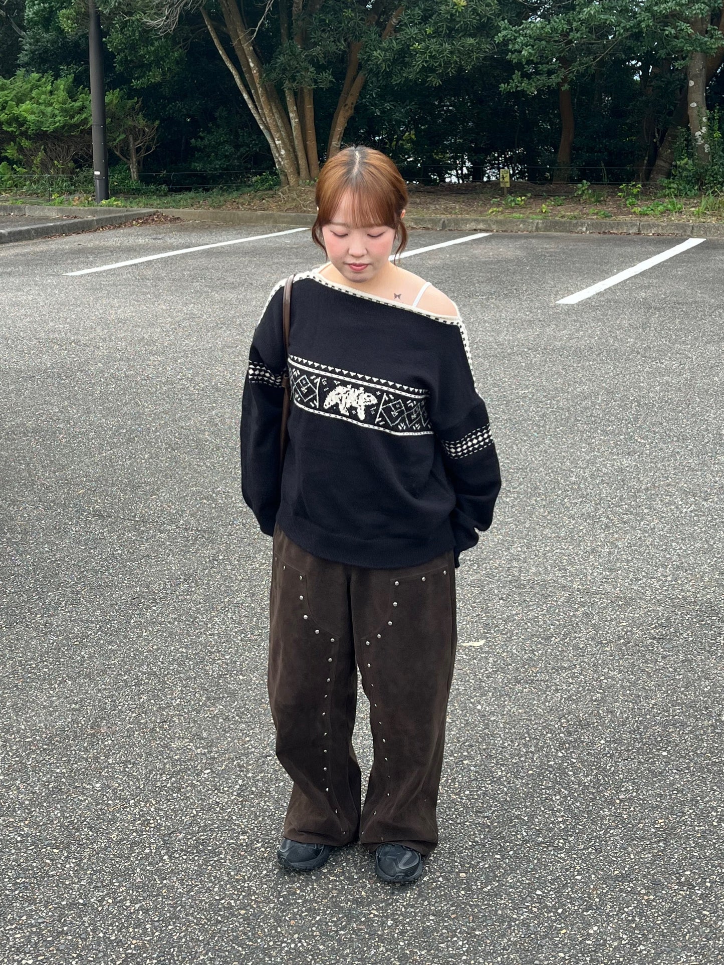 ワンショルノルディックニット DPB97019