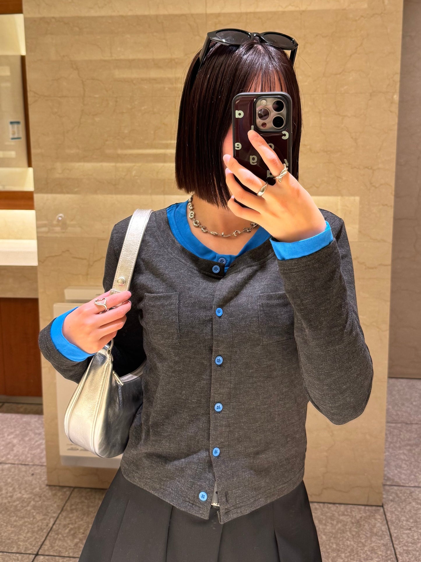 レイヤードライクカーディガン DPB93062