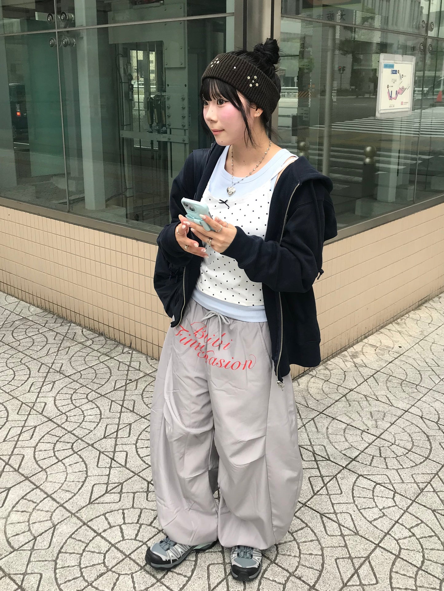 ステッチデザインオーバーパンツ DPB89250
