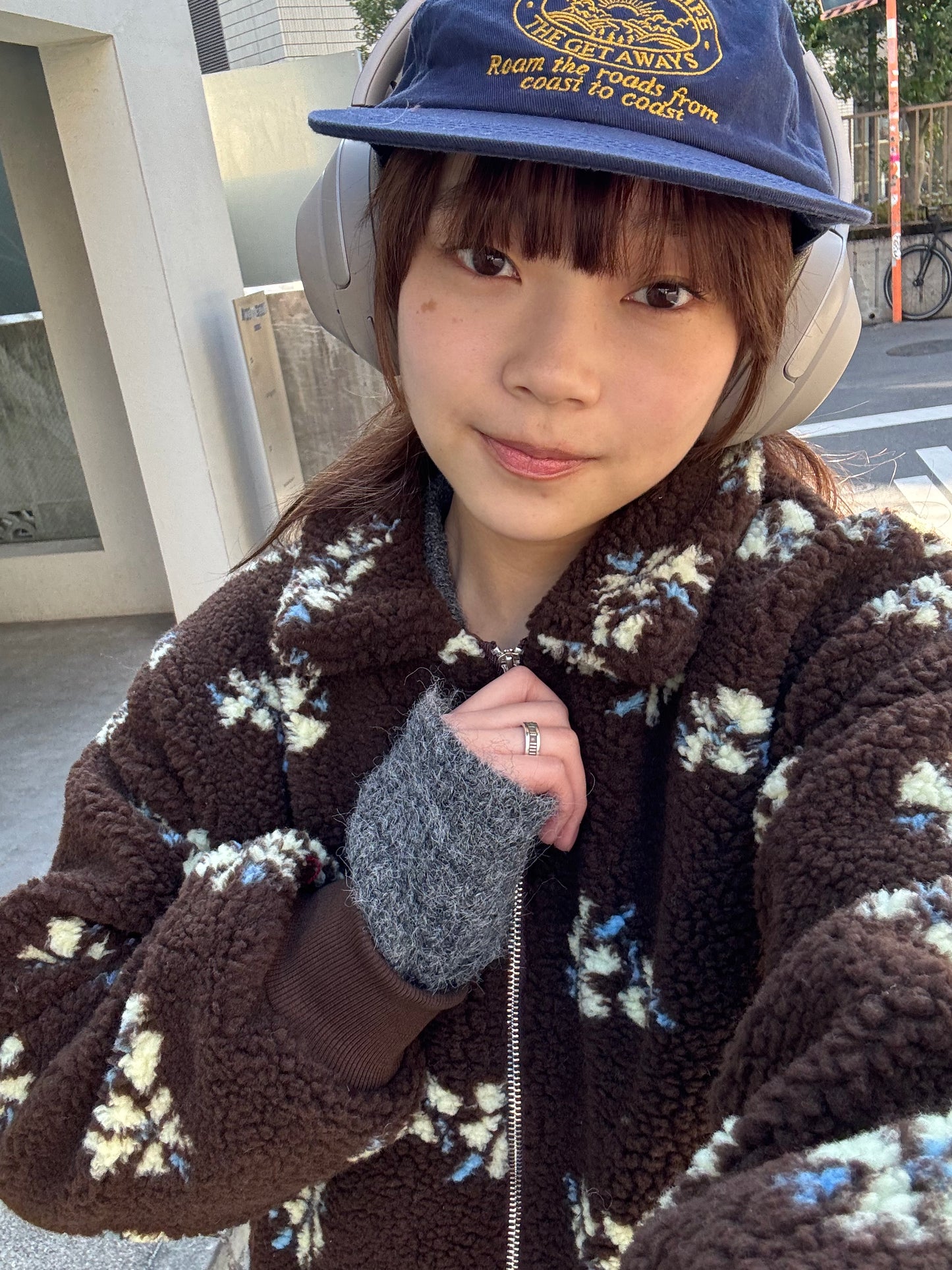 フラワーボアジャケット DPB91068