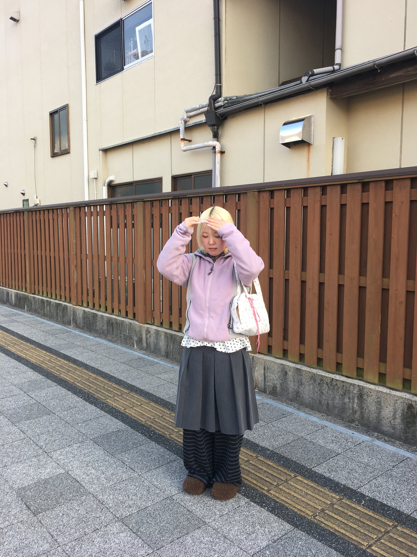 ボーダースウェットパンツ DPB97057