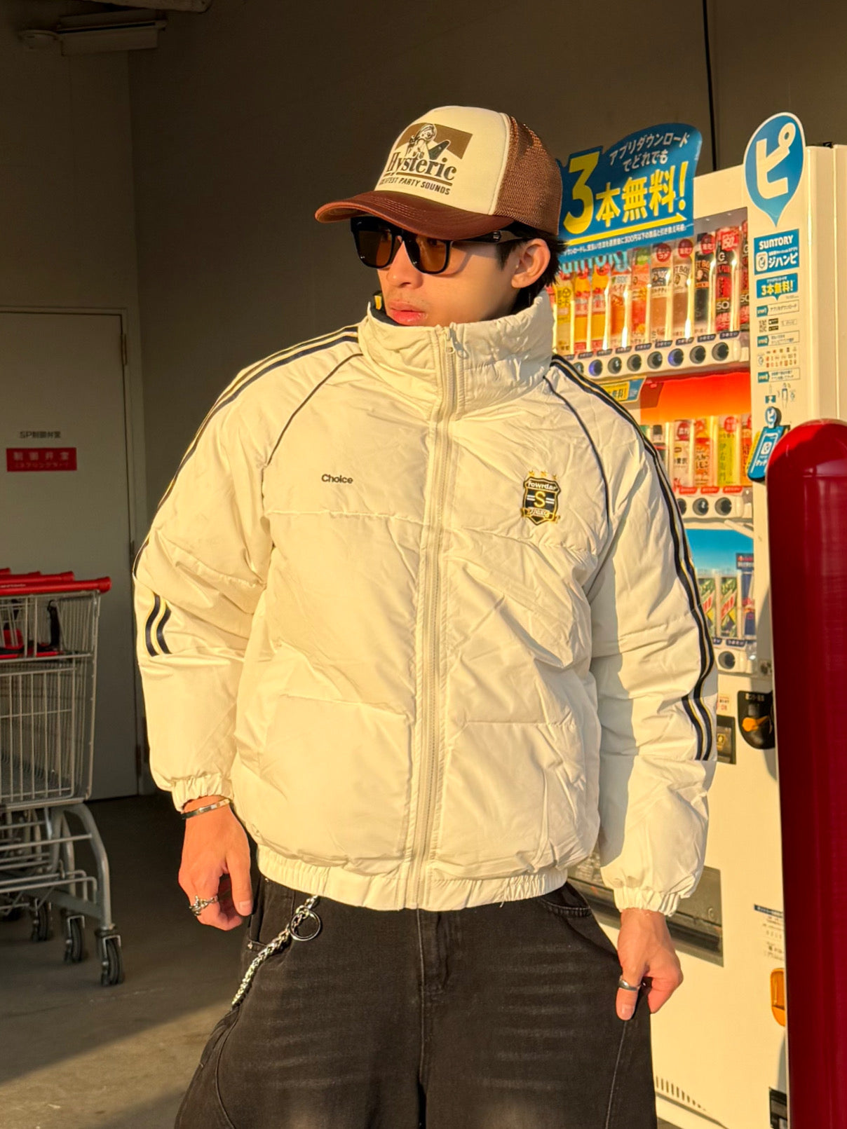 ラインポイント中綿ジャケット DPB90104