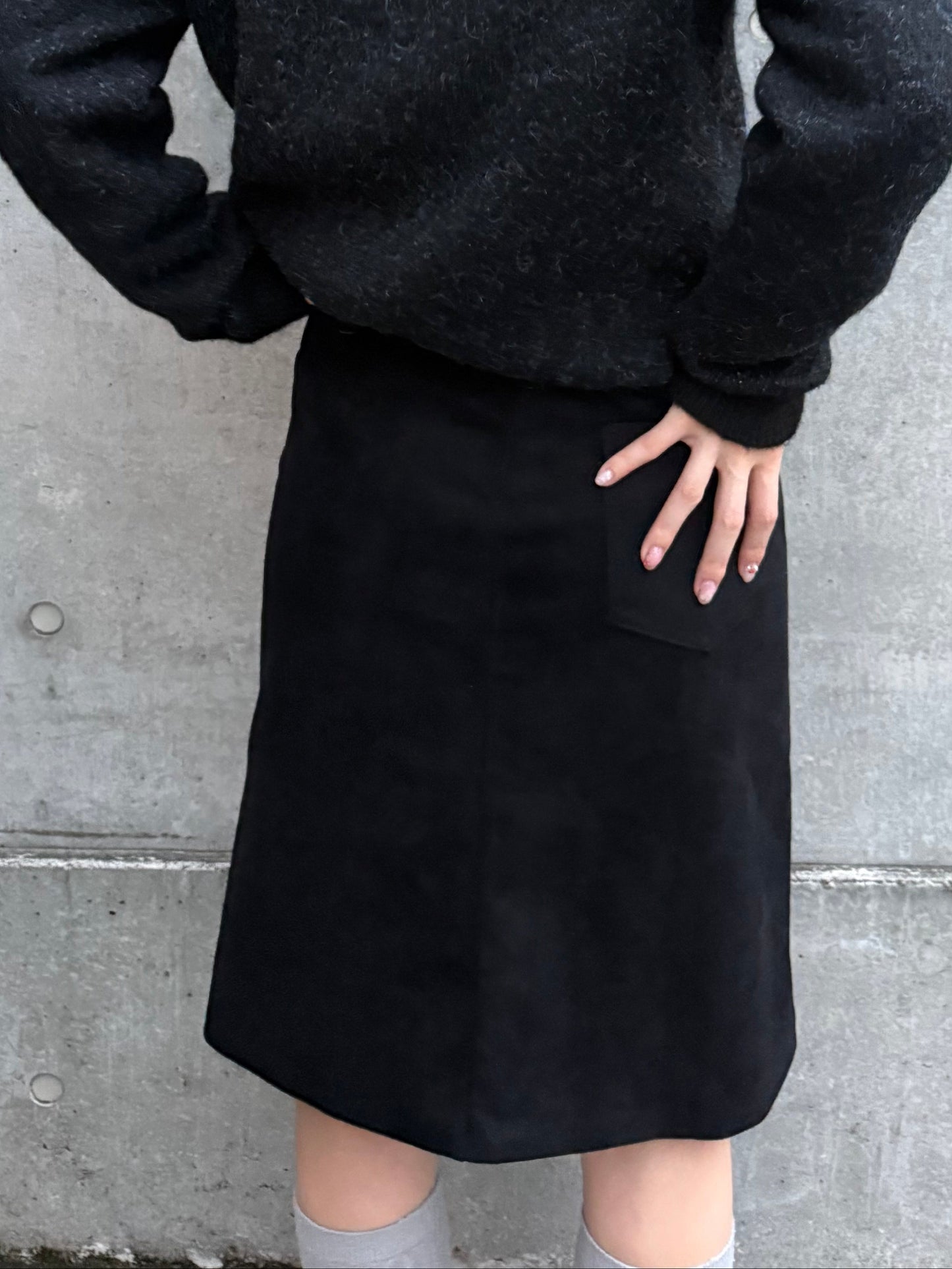 ウエストベルトミディアムスカート DPA43722