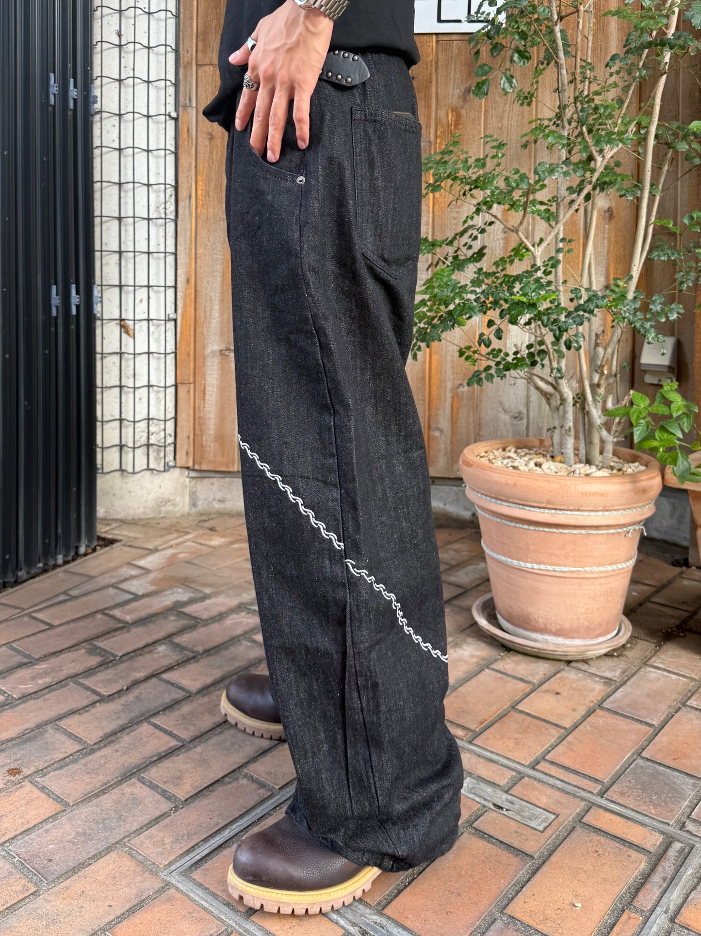カーブデザインパンツ DPB90014