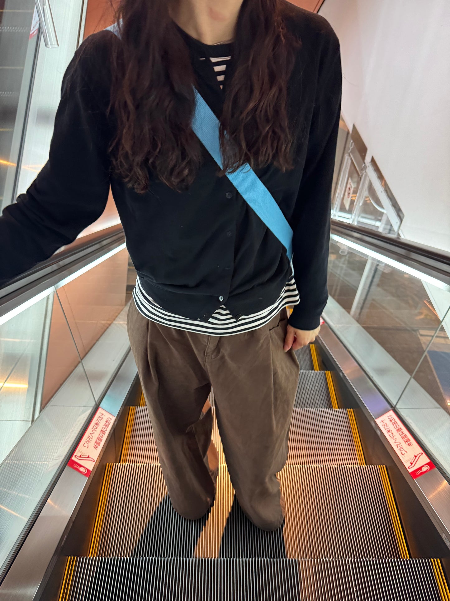ブラウンワイドパンツ DPC07032