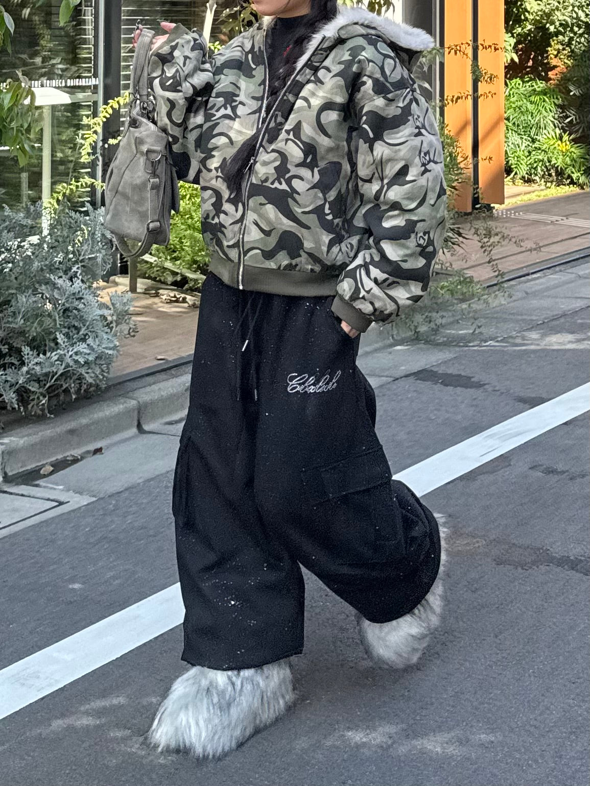 カモフラファーパーカー DPB86139