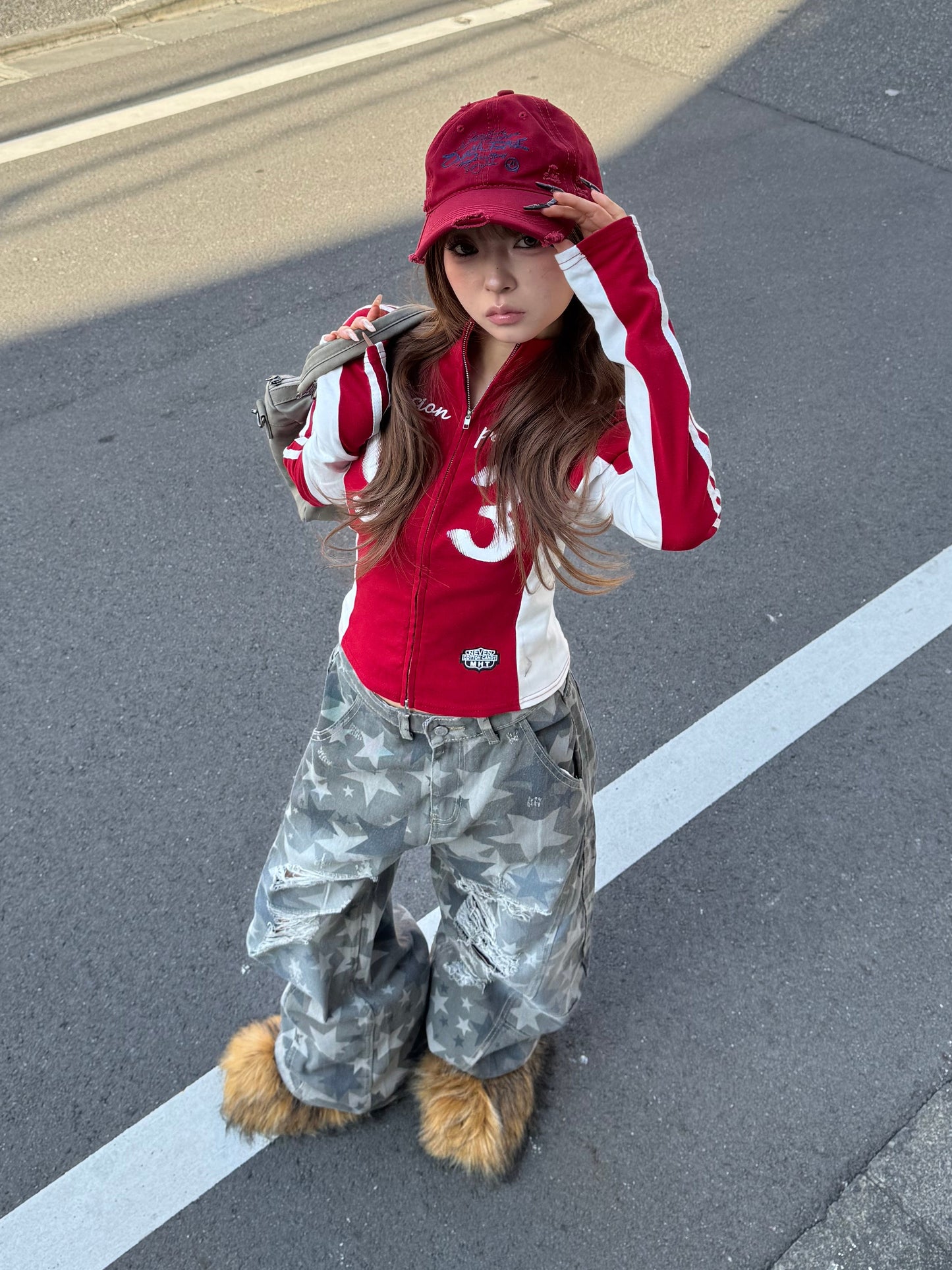 スターダメージデニムパンツ DPB86202