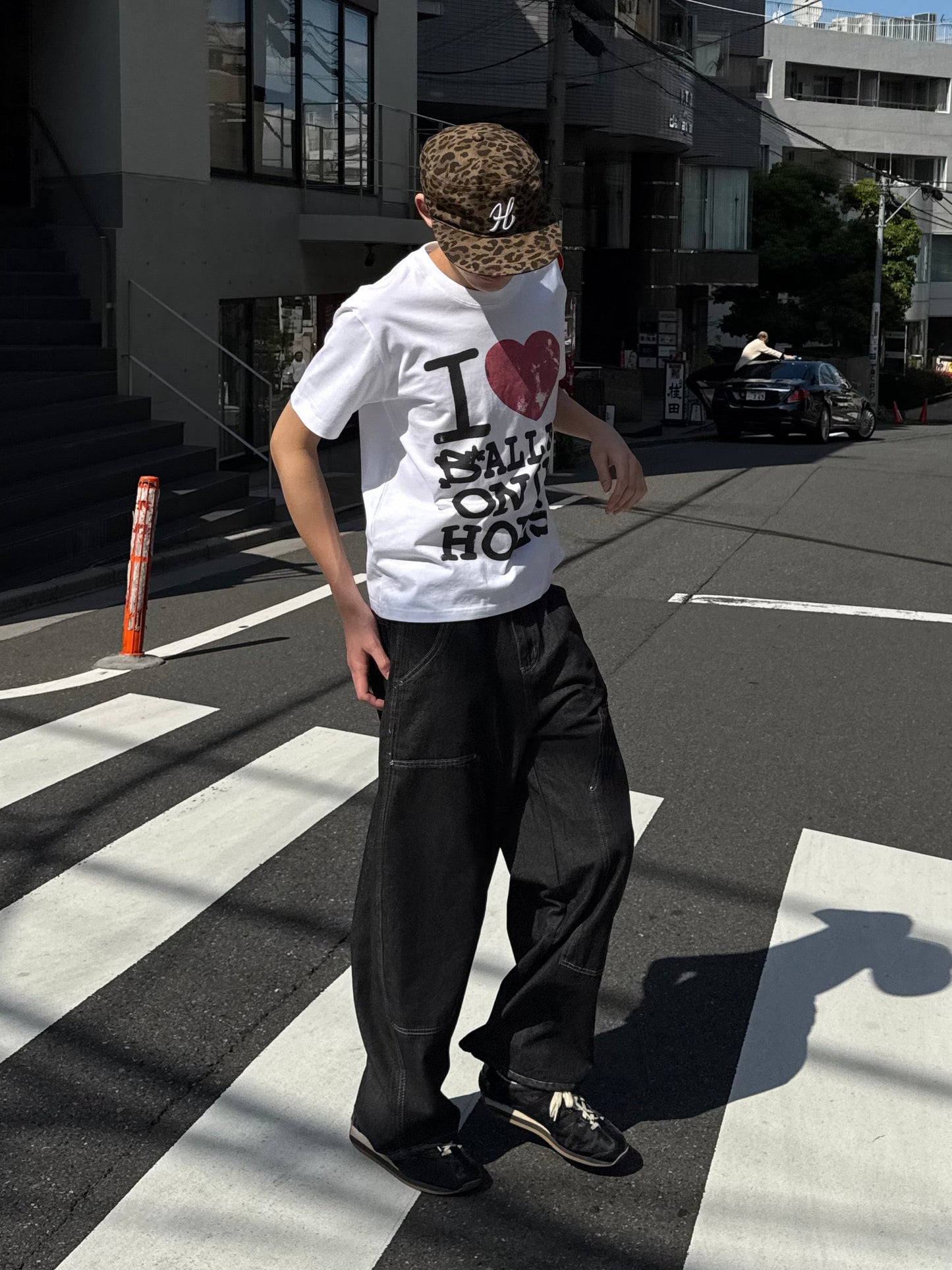 フロントステッチデザインデニムパンツ DPC05049