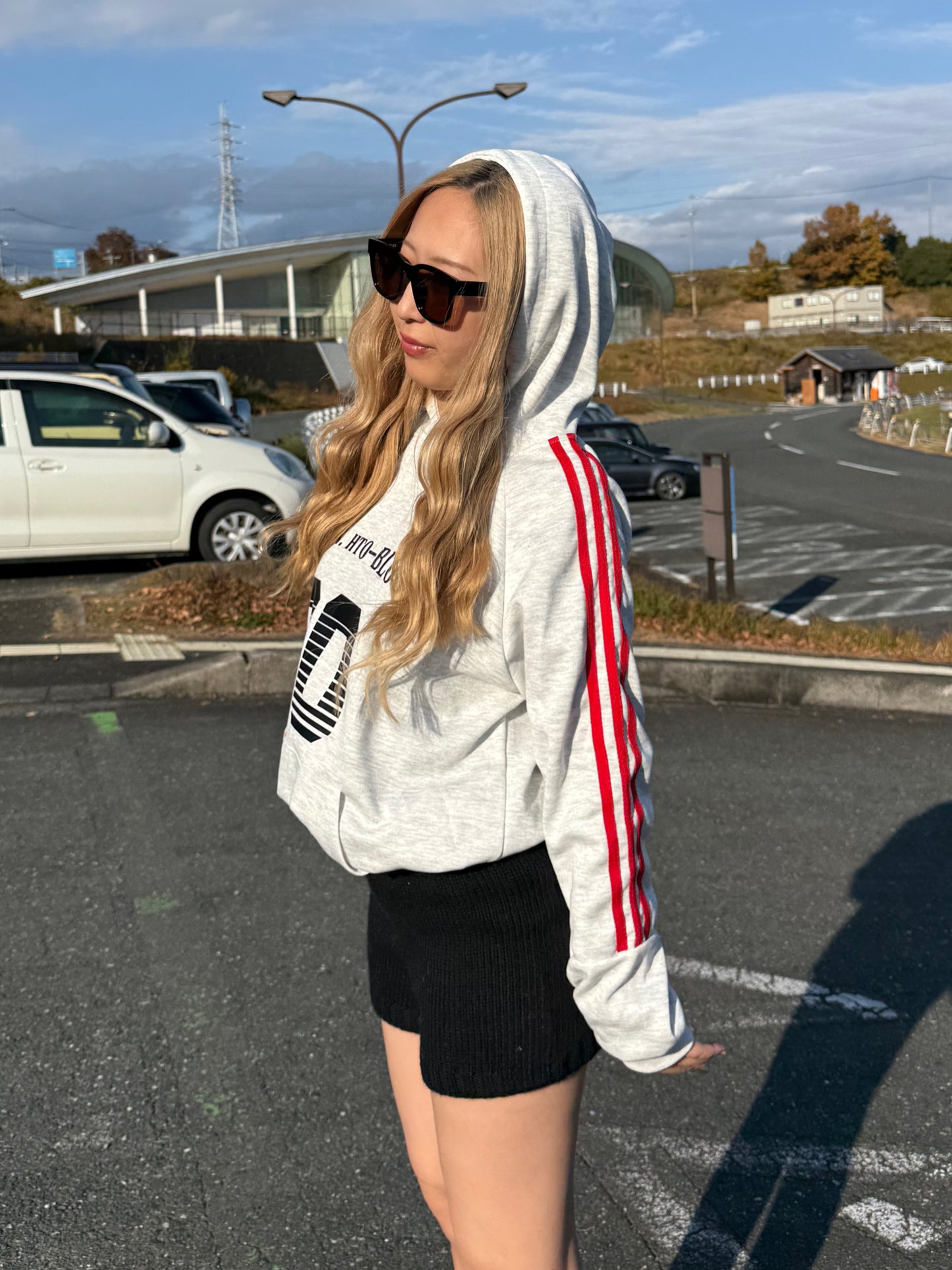 ラインロゴパーカー DPB90090