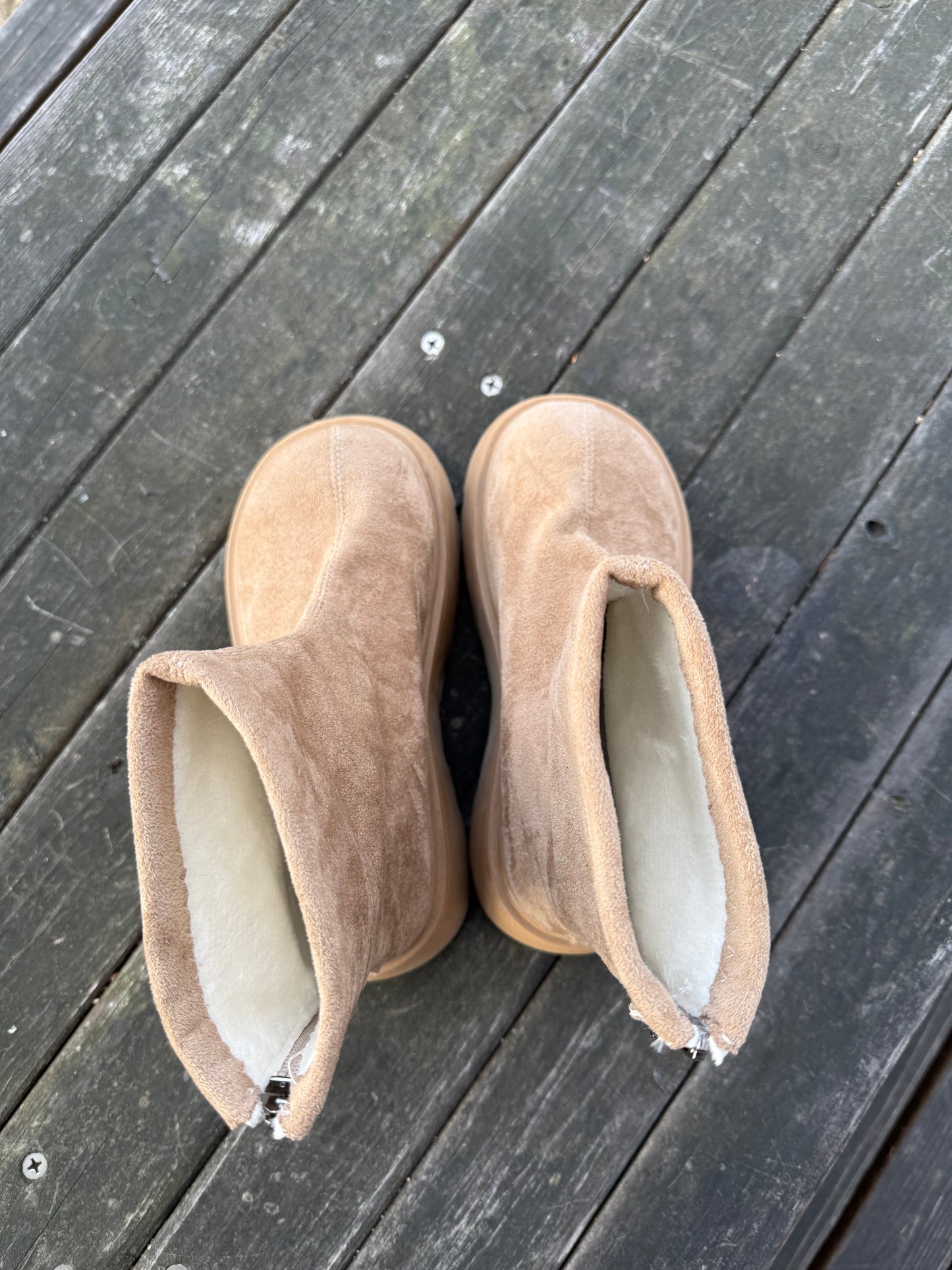 スエードライクハイカットブーツ DPB73522