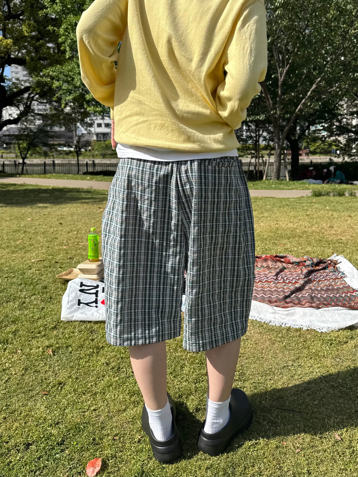 カジュアルチェックパンツ DPB85212