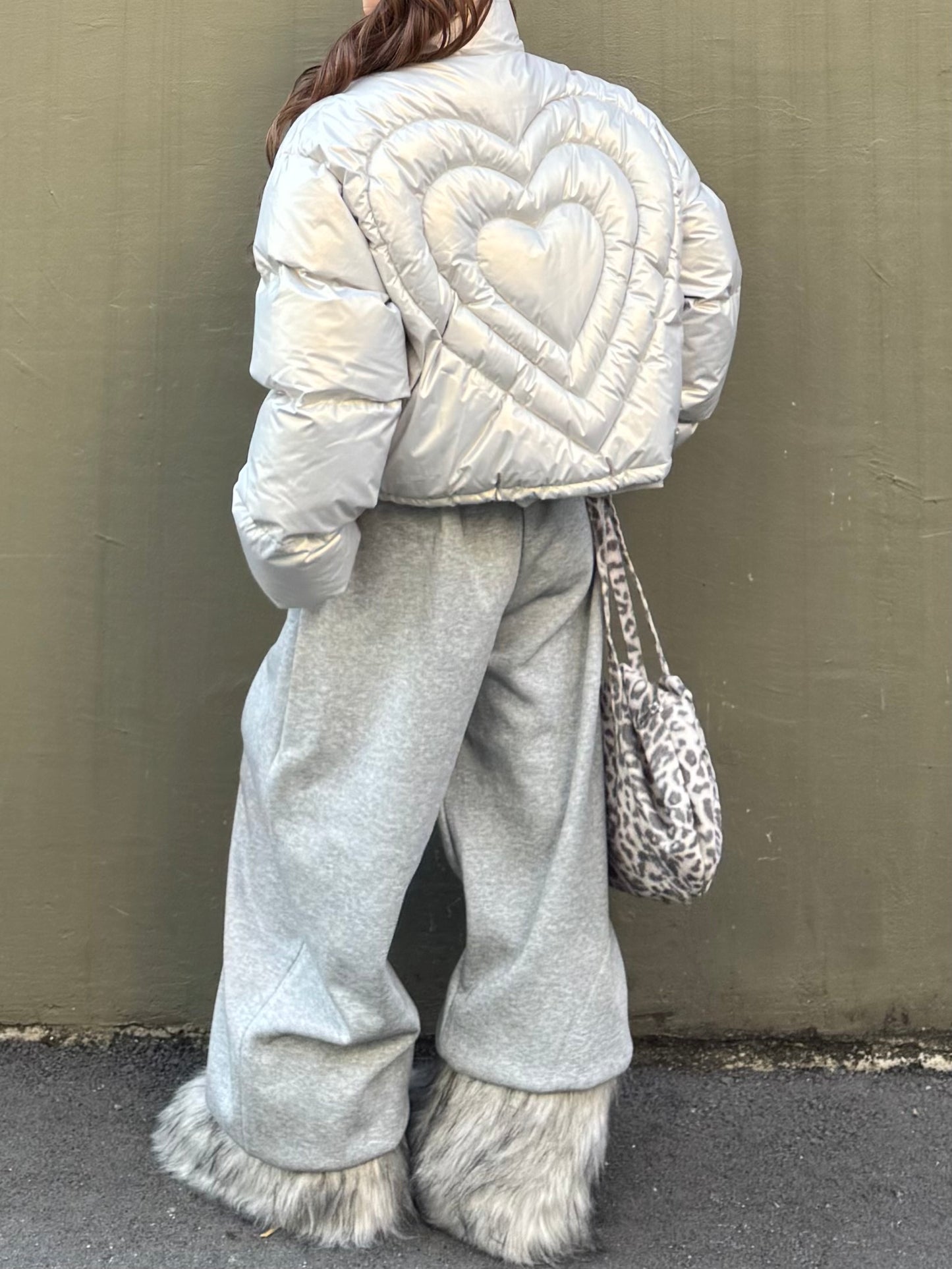 バックハートダウンジャケット DPB86179