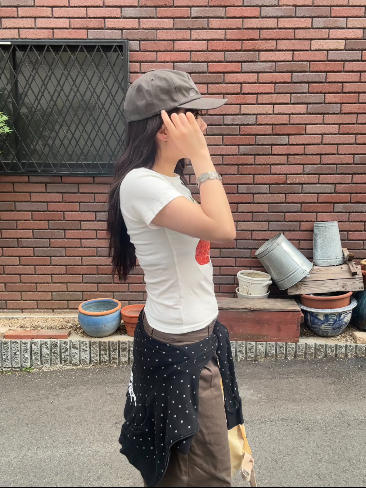 ストロベリーシンプルロゴTシャツ DPB89020