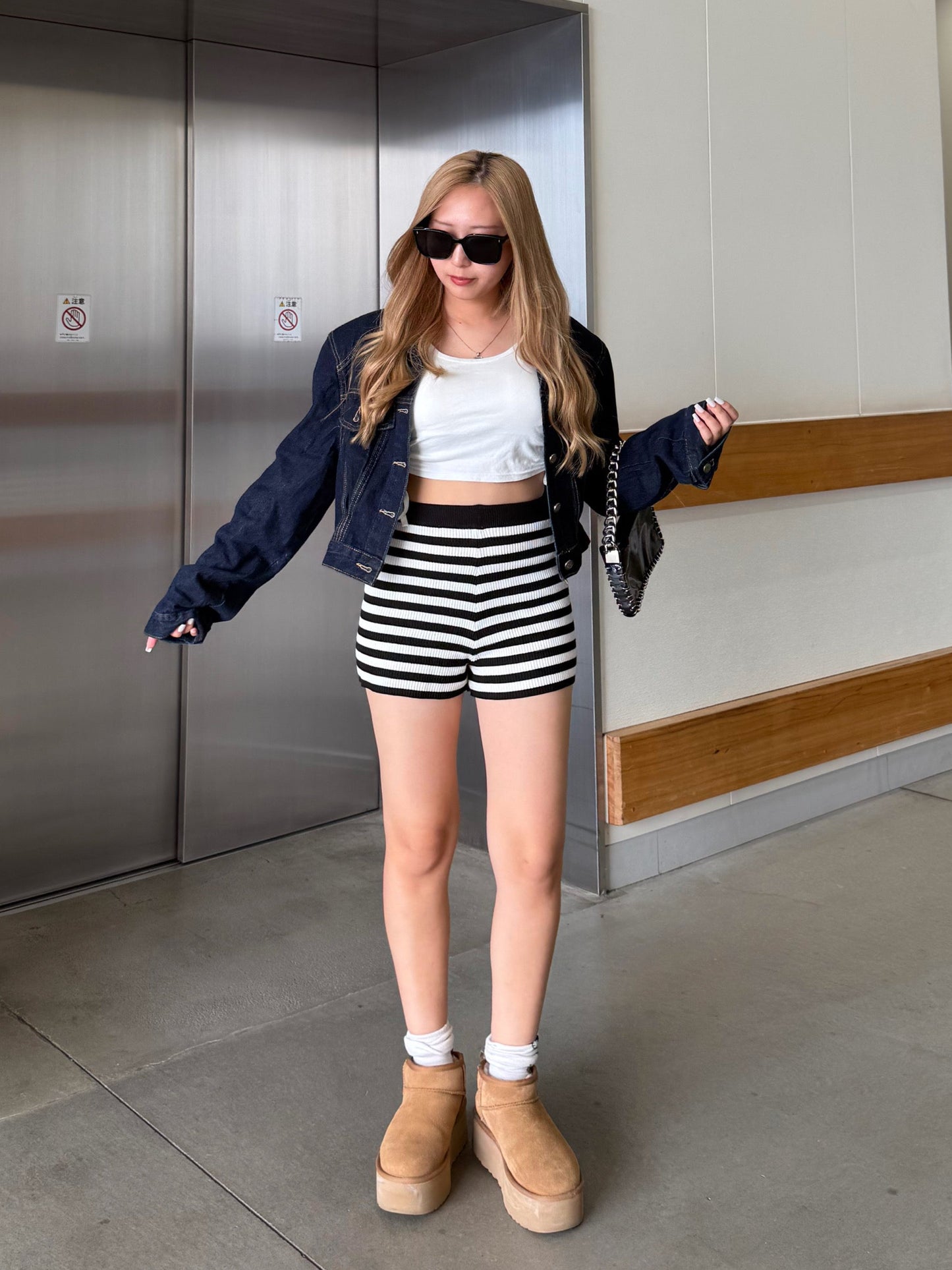 クロップドデニムジャケット DPB73500