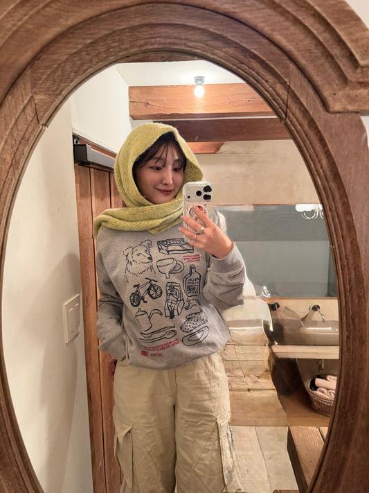 ミックスカラーマフラー DPB78222