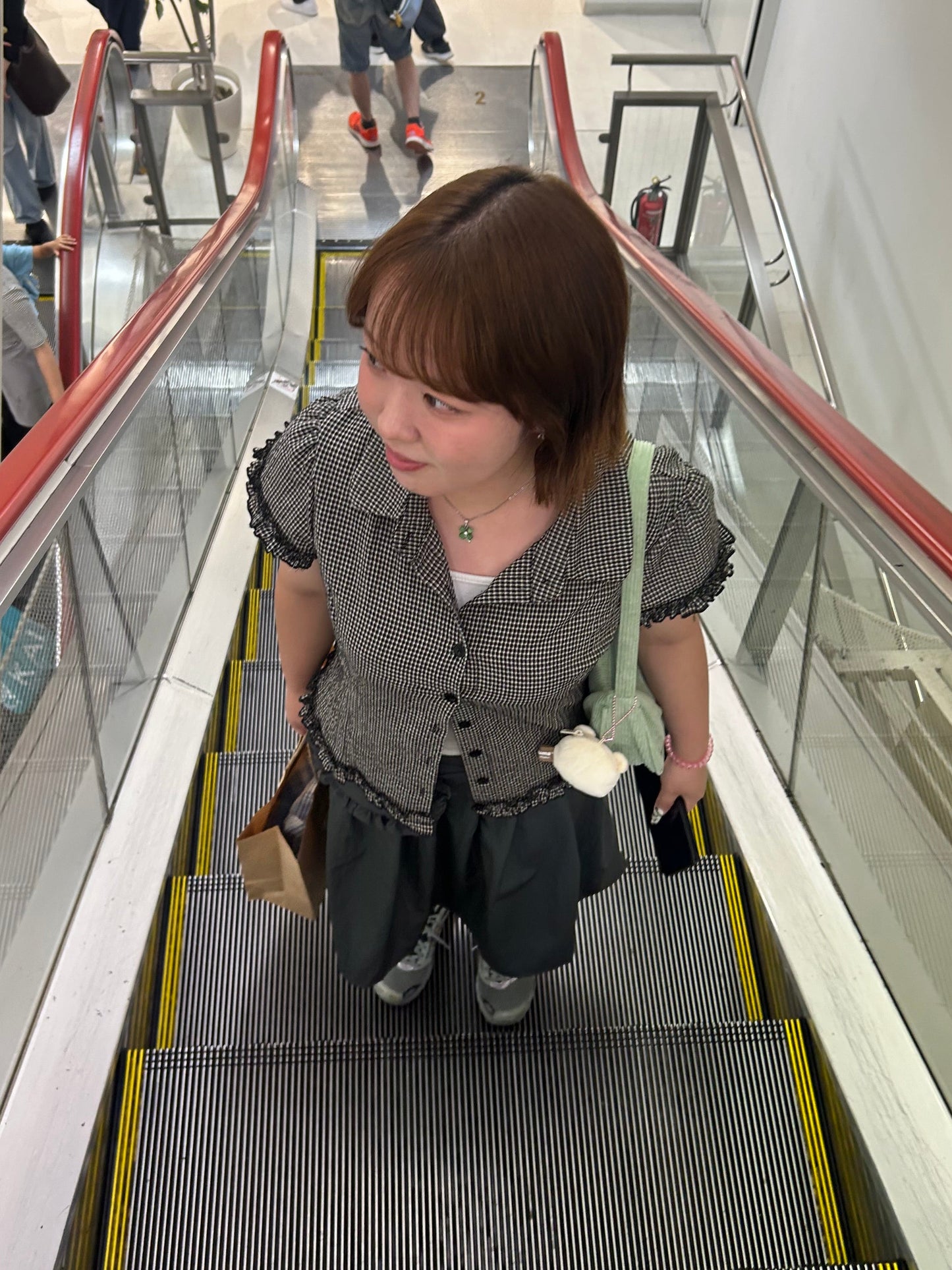 ポシェットプリーツスカート DPB97010