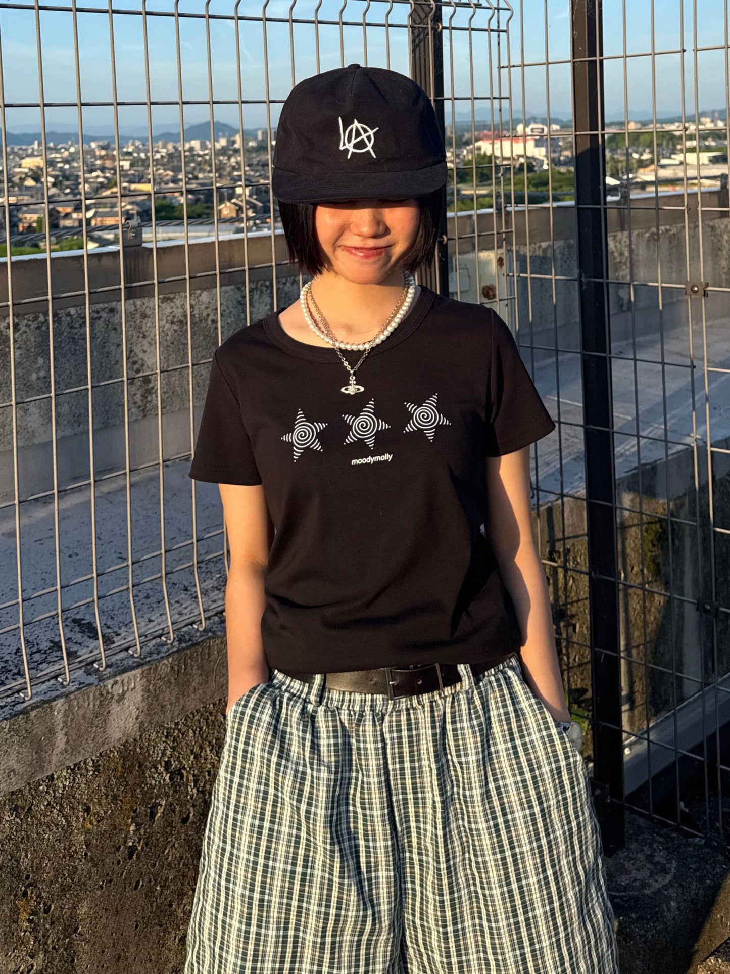 トリプルスターTシャツ DPB70174