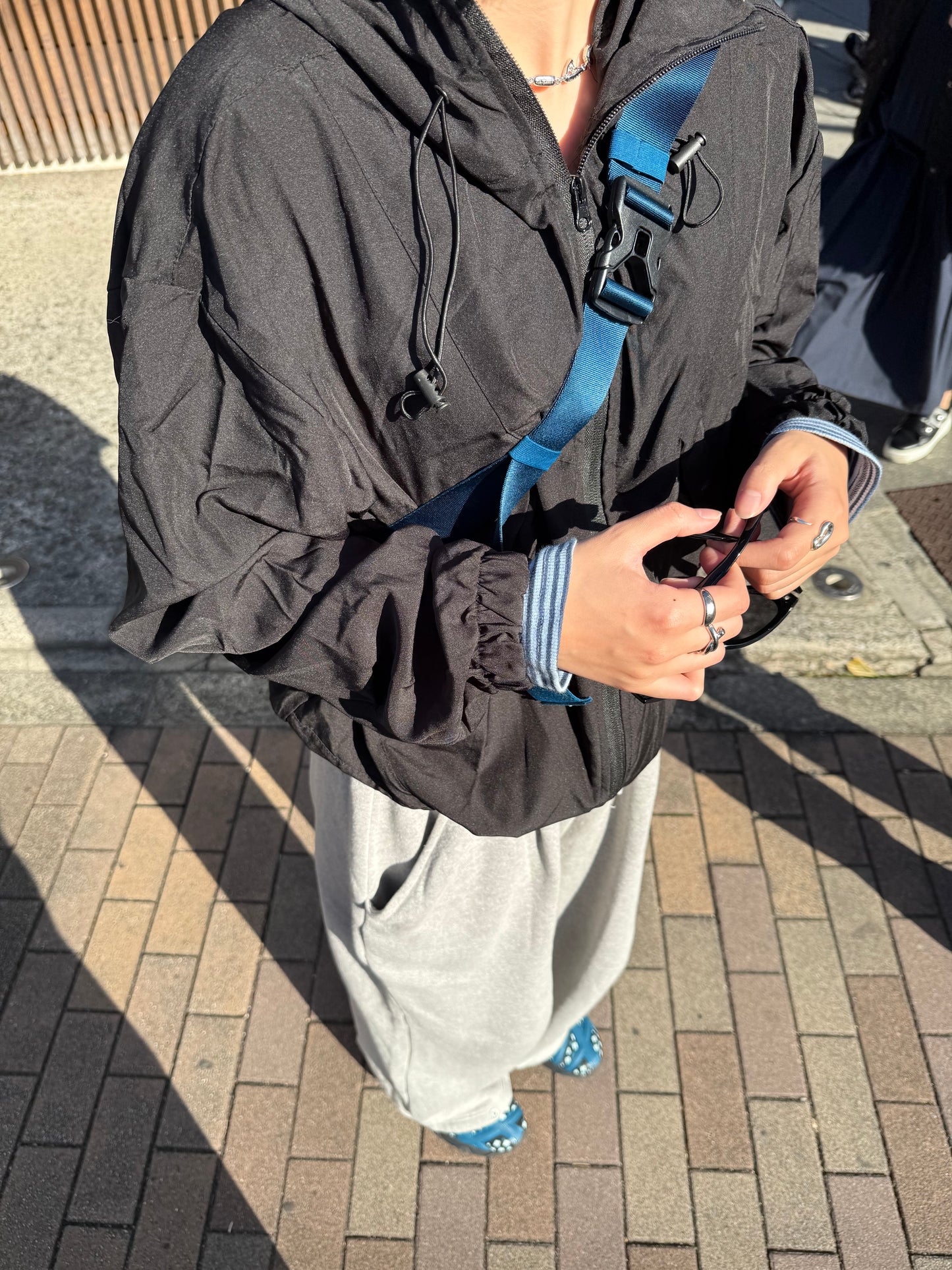 ブラックシェルジャケット DPB93038