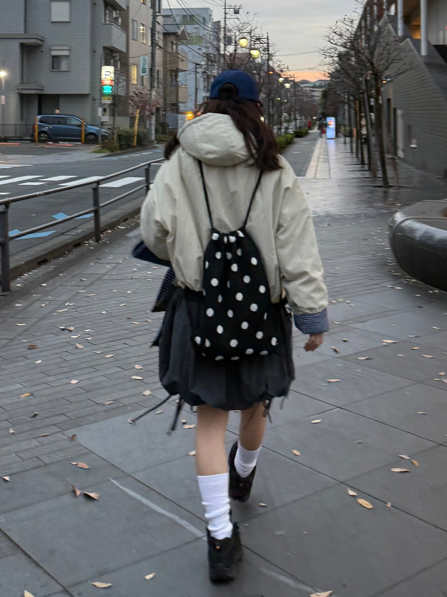 チェックダウンジャケット DPA43716