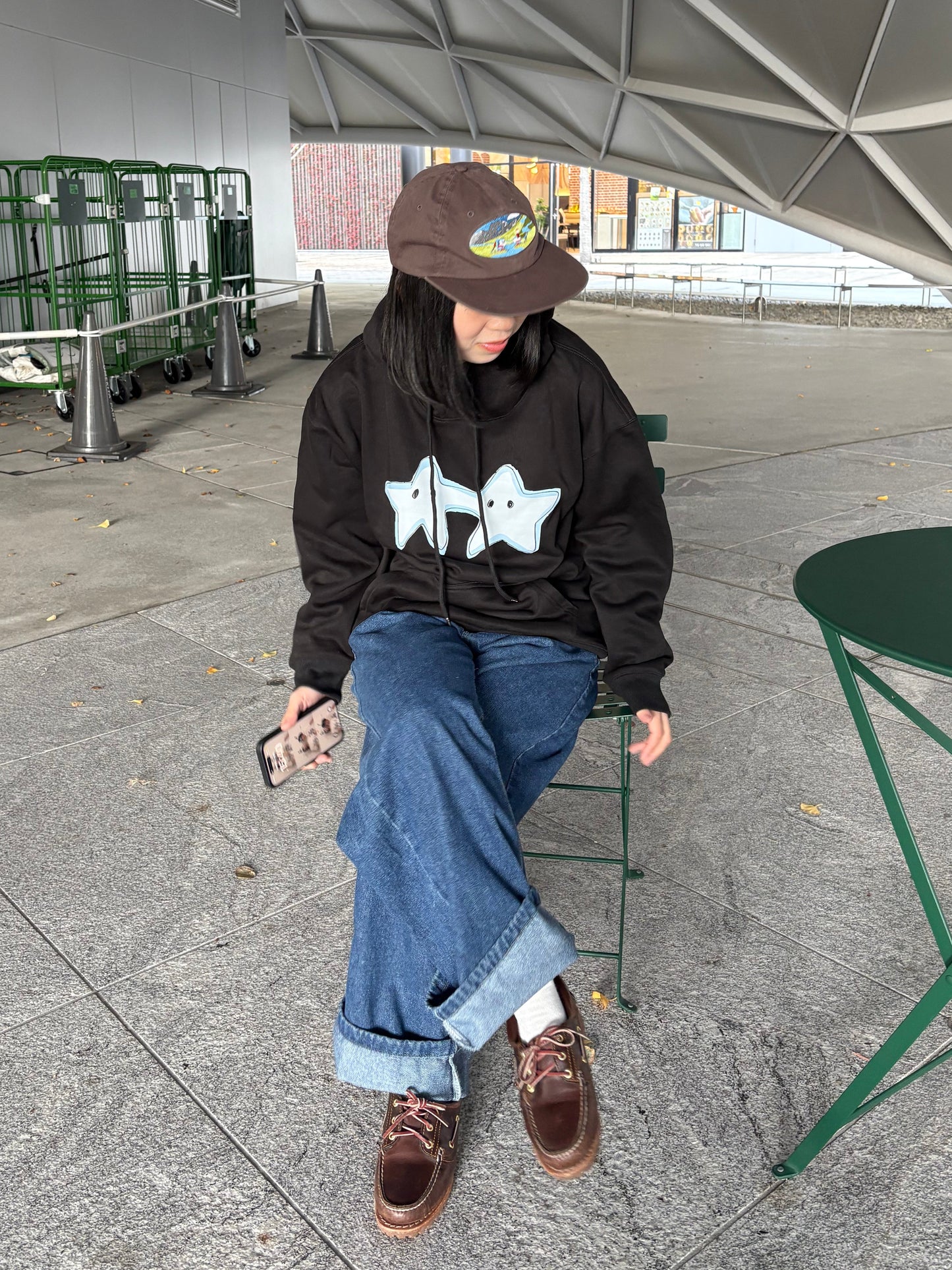 ルーズスターパーカー DPB99009