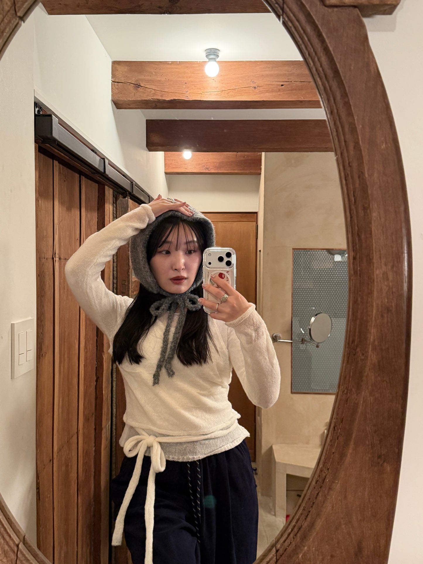 ニットリボンイヤーマフ DPB78250