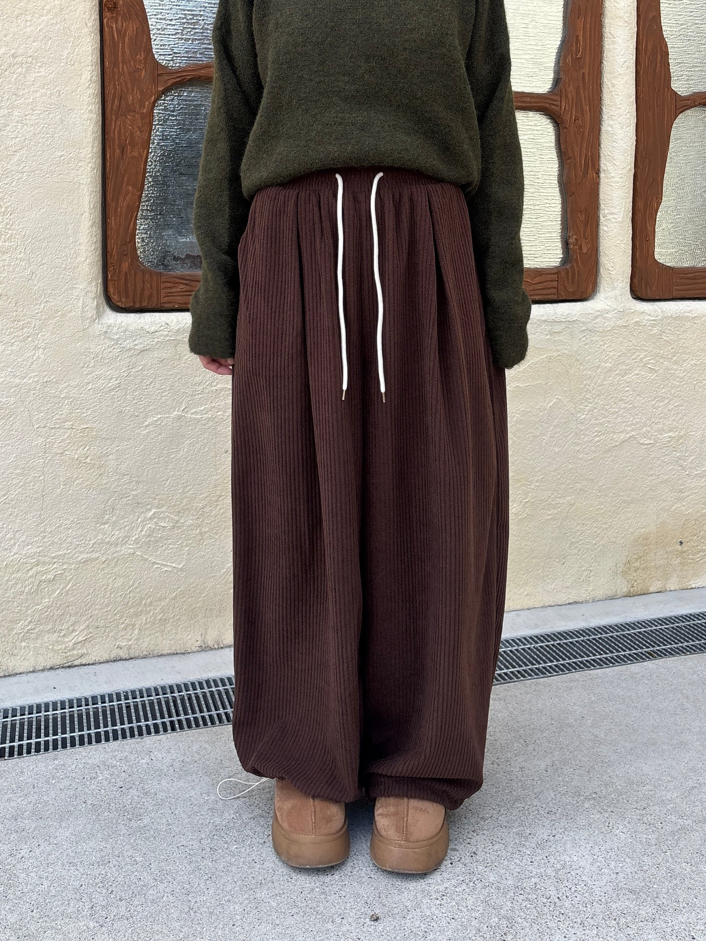 コーデュロイカーブパンツ DPB63261