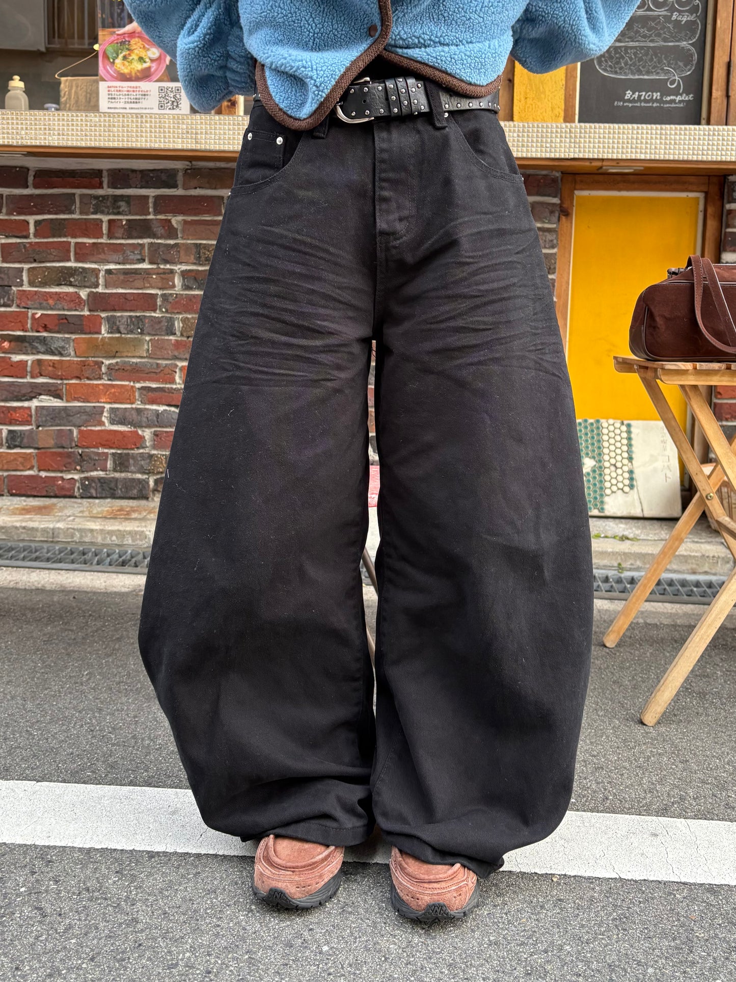 ブラックバルーンパンツ DPB99014