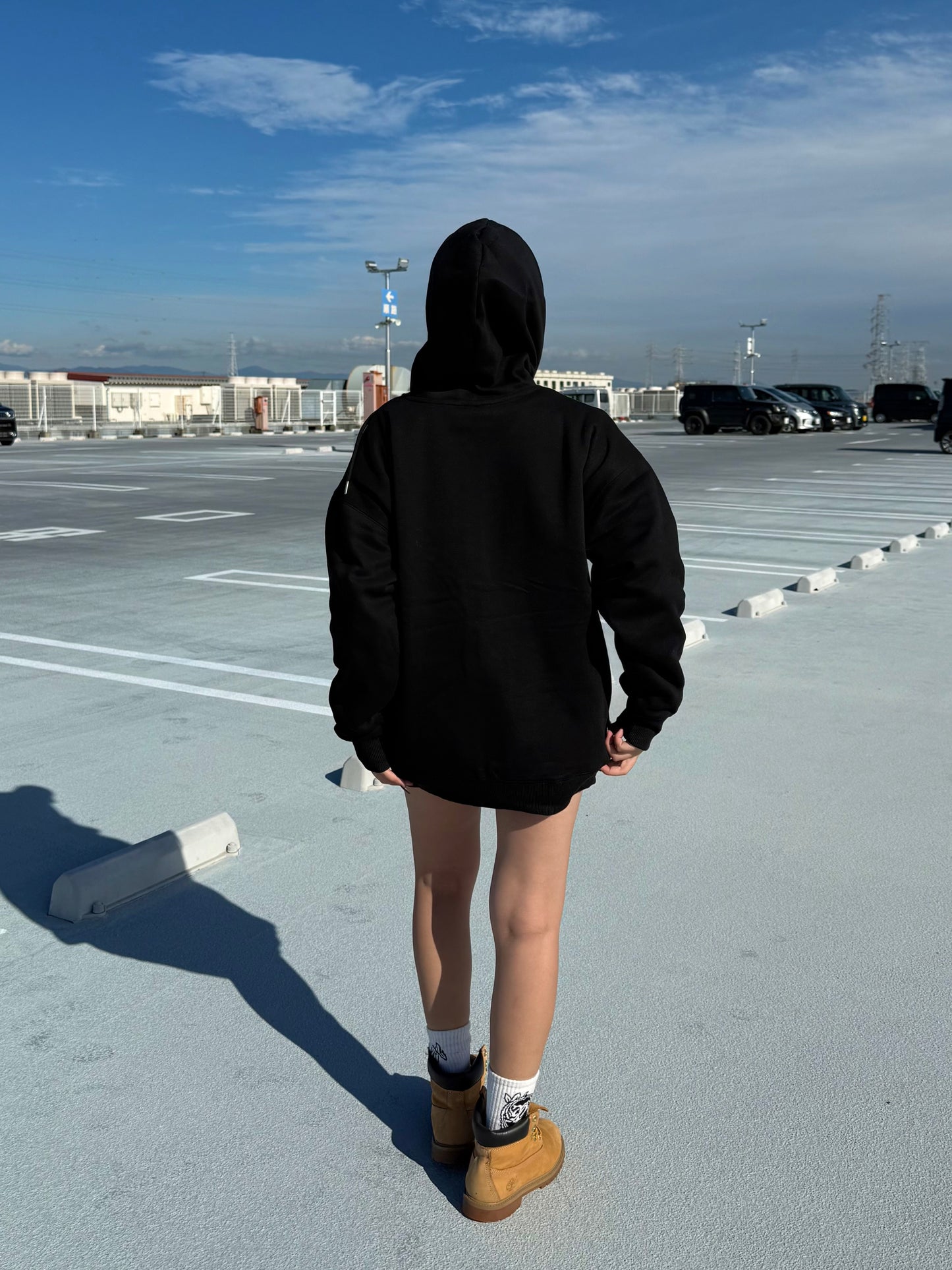 ユニセックスロゴジップパーカー DPB73565