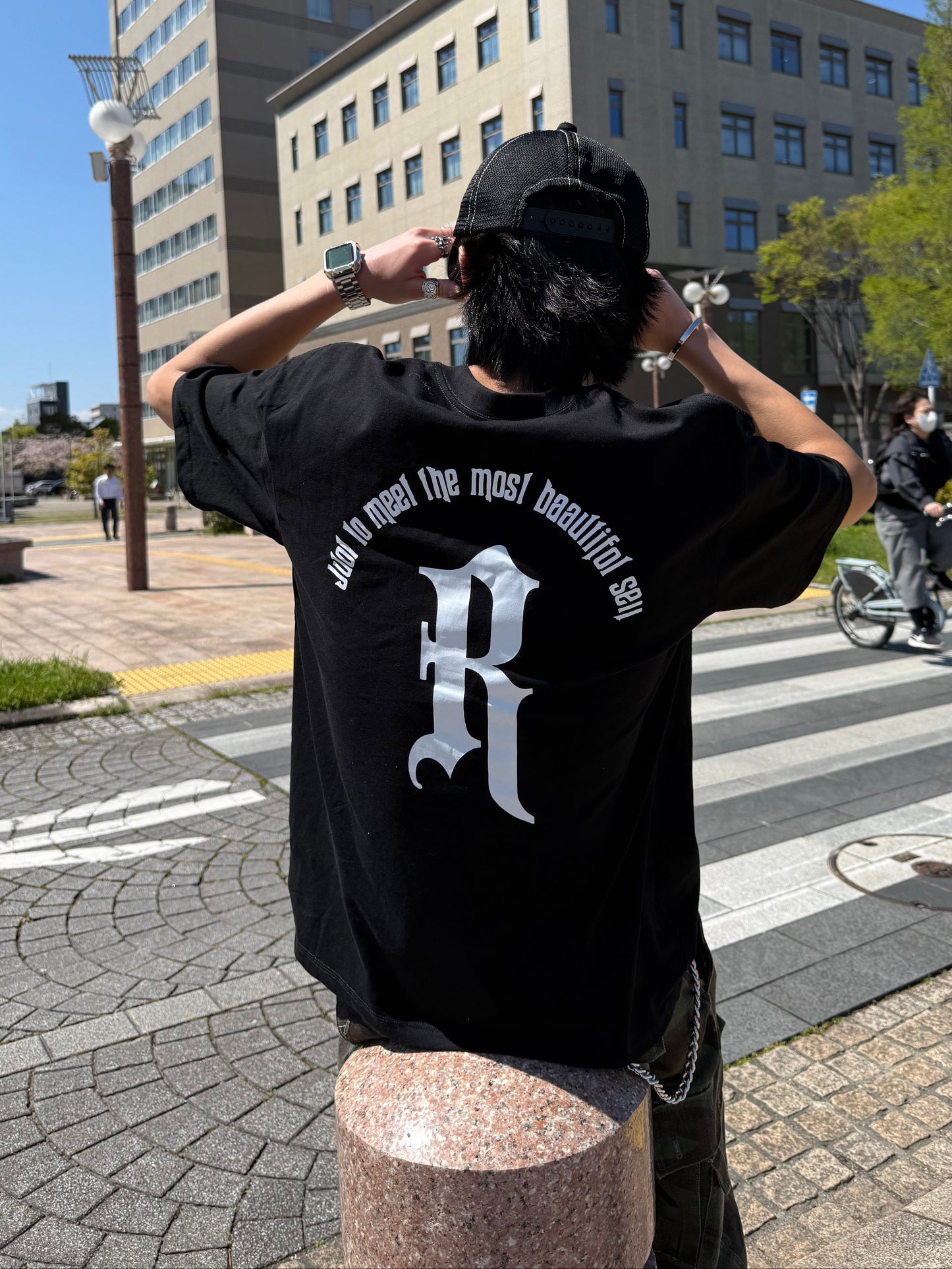 オーバーロゴTシャツ DPB73607