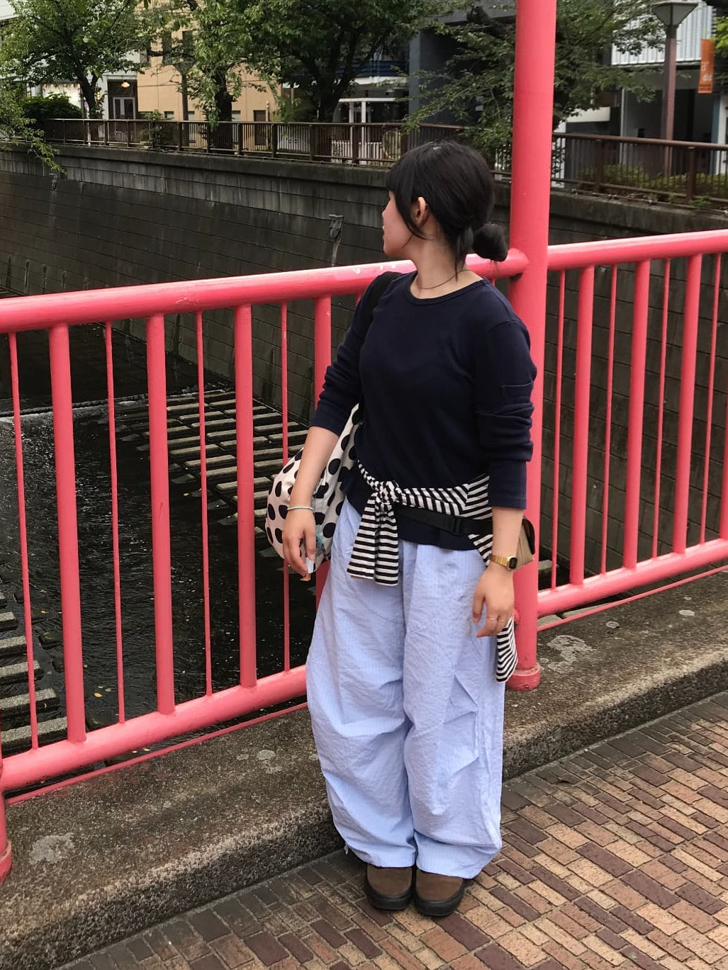 ストライプバルーンパンツ DPC04094