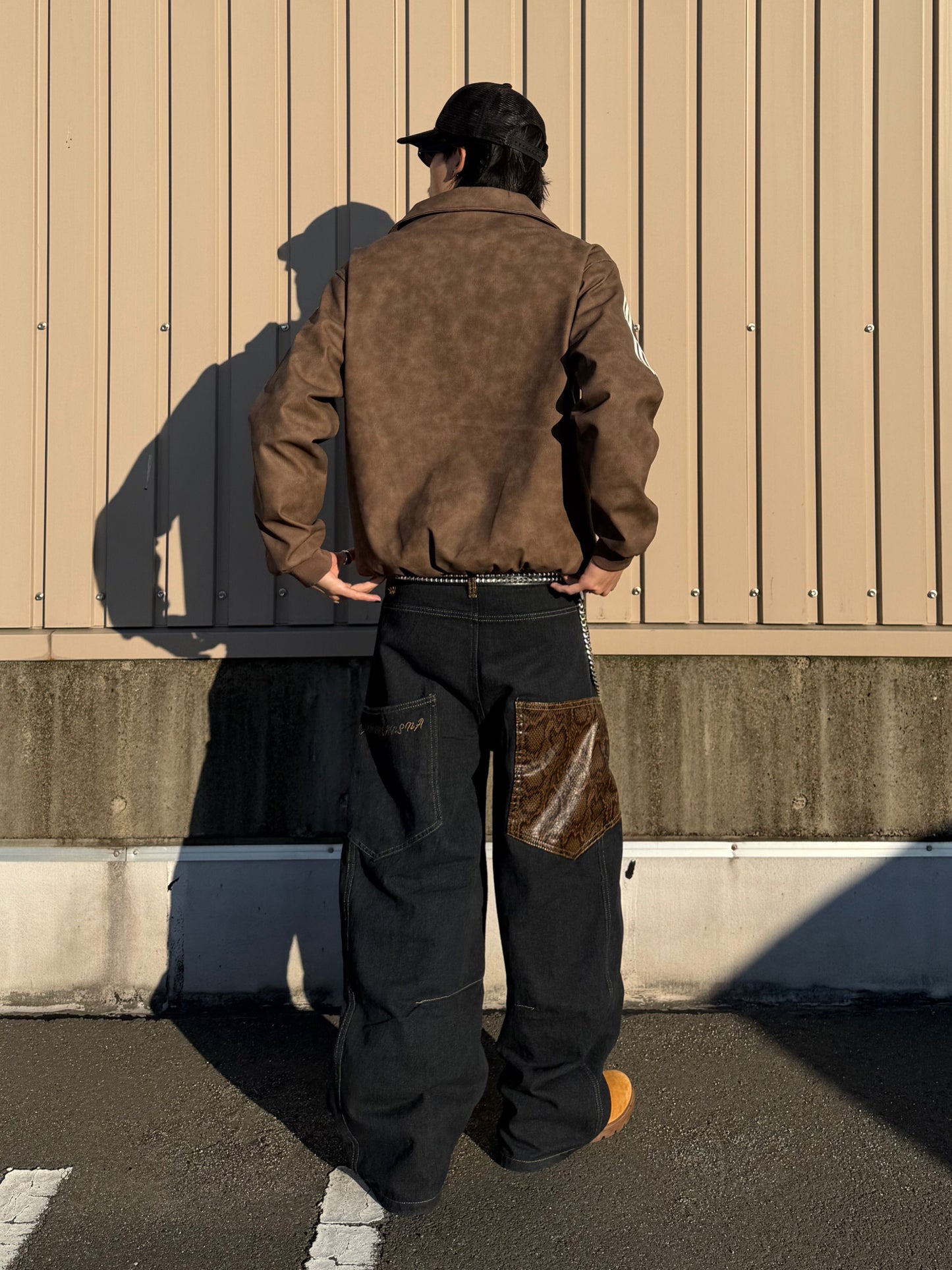 ブラウンラインジャケット DPB90078