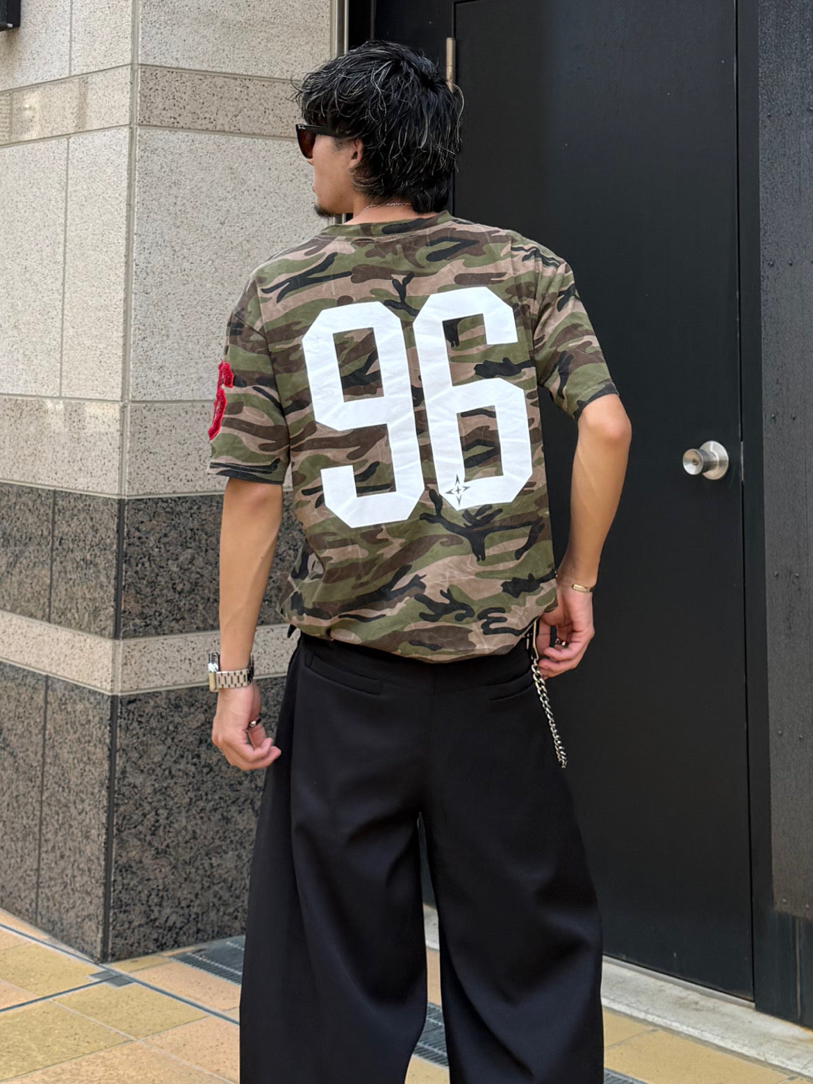 Kenshin_カモフラナンバーTシャツ DPB73344