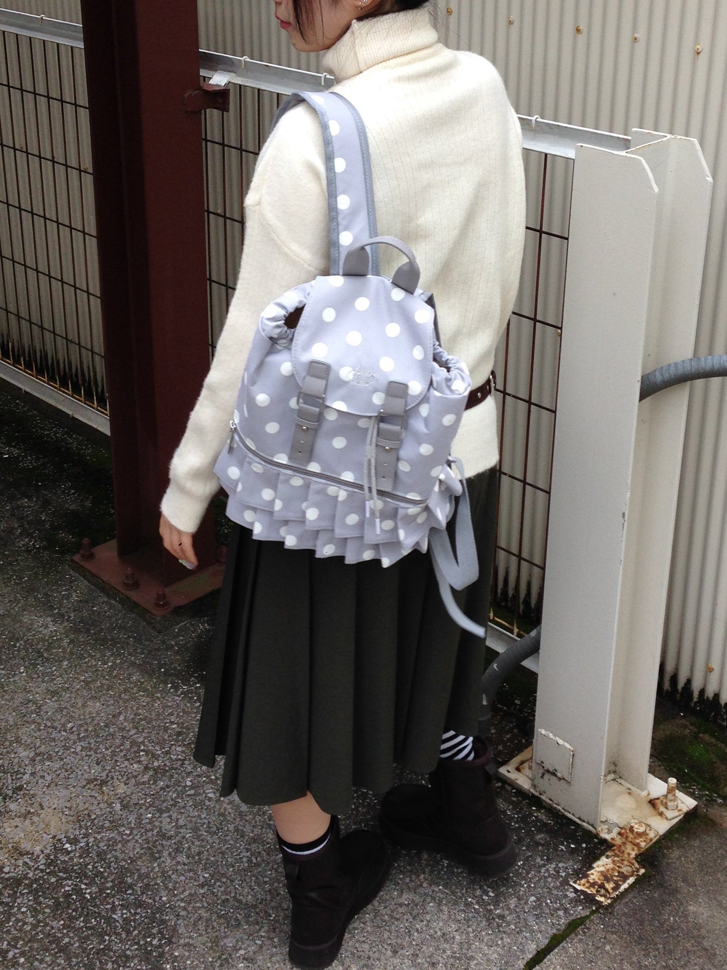 ドットフリルリュックサック DPB89150