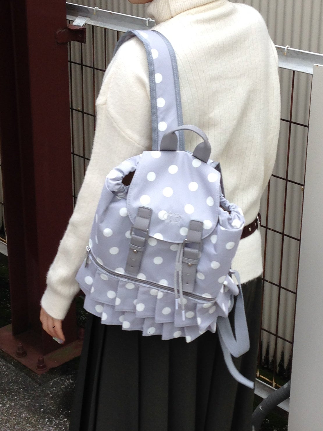 ドットフリルリュックサック DPB89150