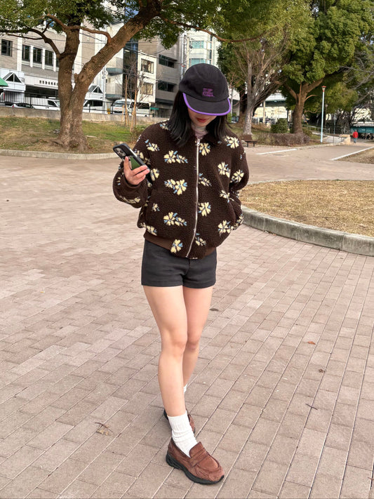 フラワーボアアウター DPB99047