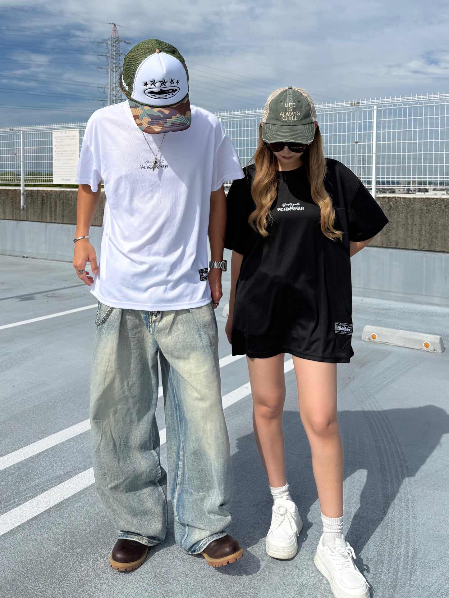 バーブワイヤーデザインTシャツ DPB90194