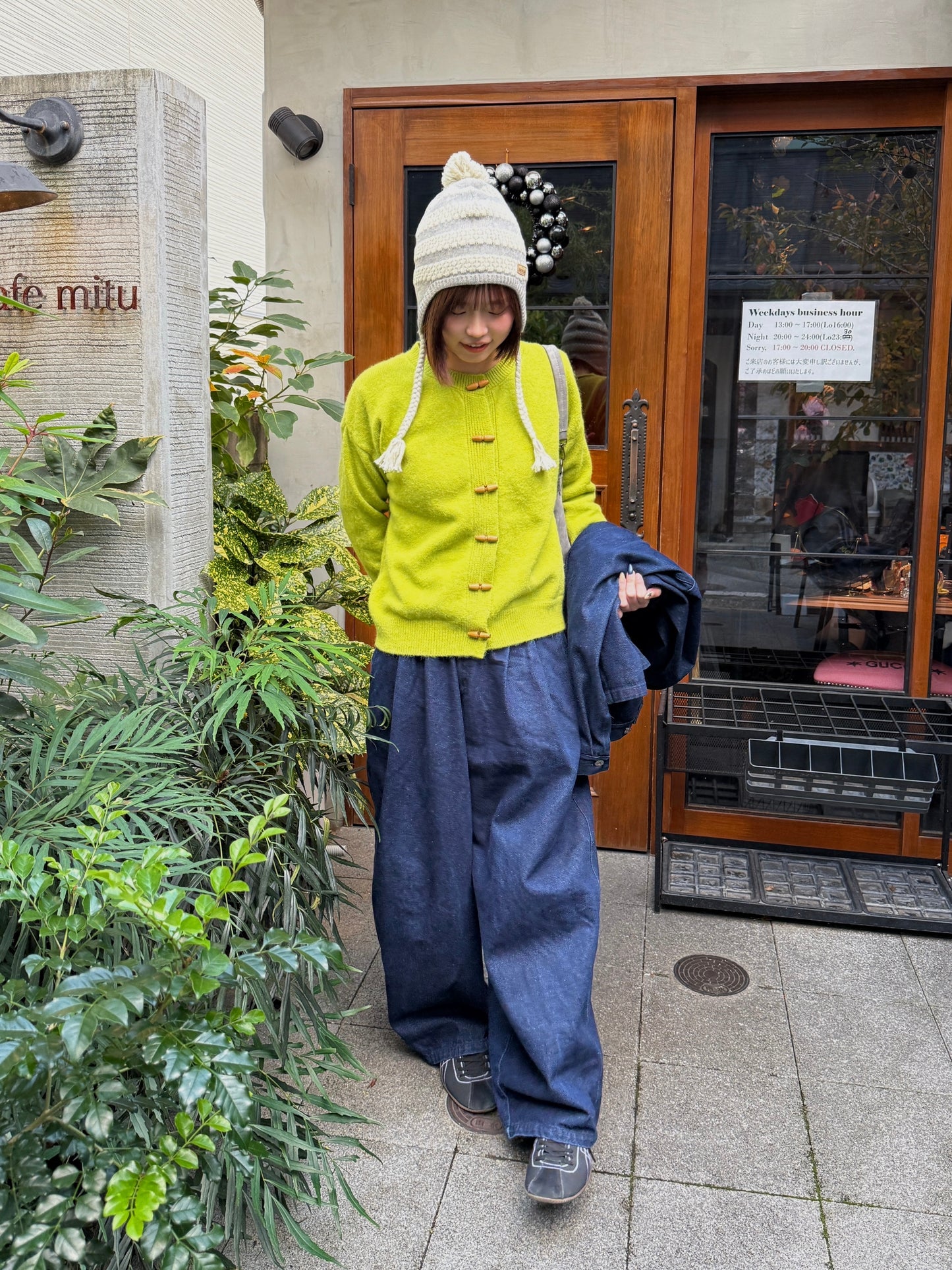 オリーブカーディガン DPC01003