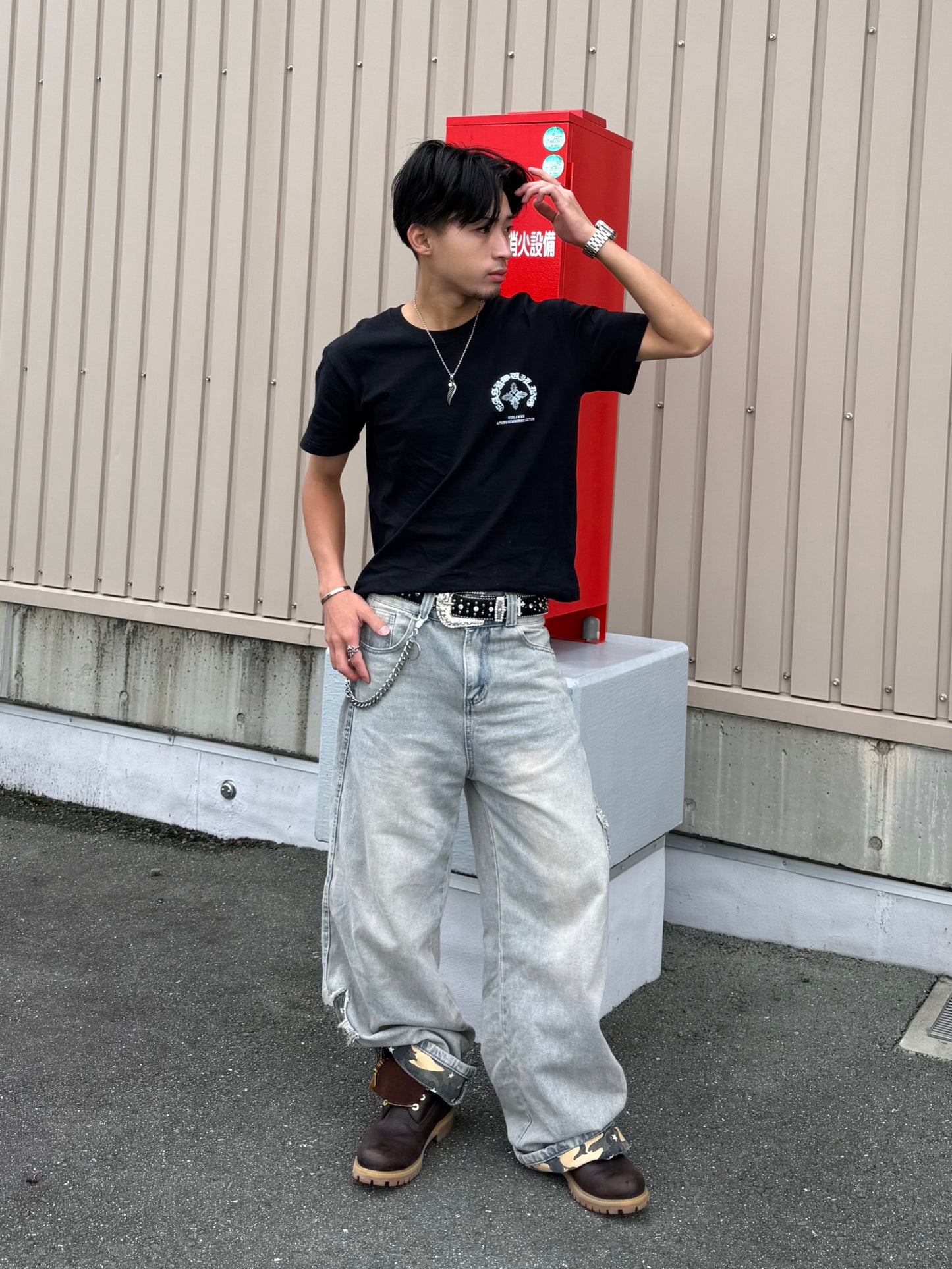 ゴシックバックロゴTシャツ DPB90210