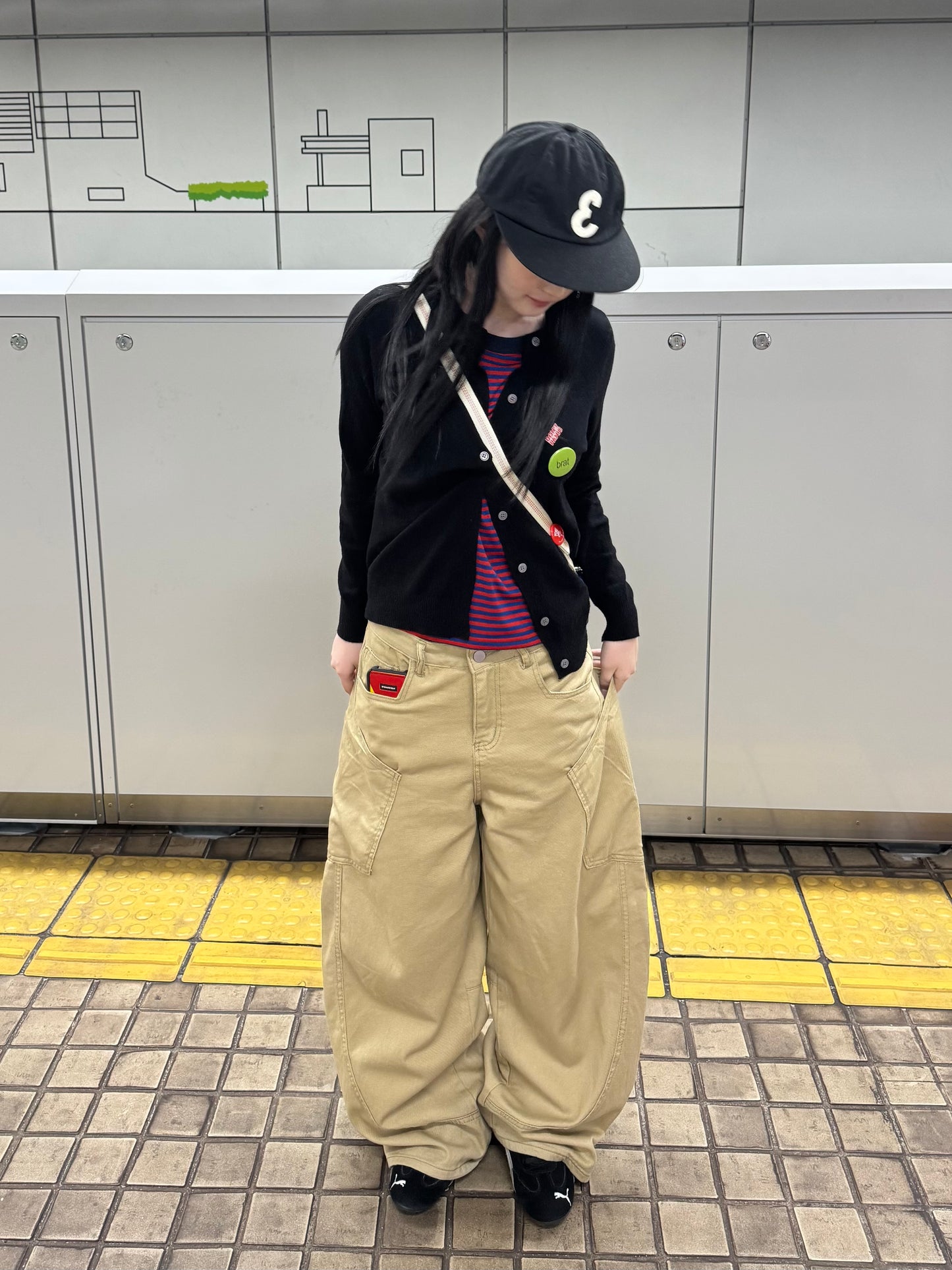 バレルレッグパンツ DPB85179