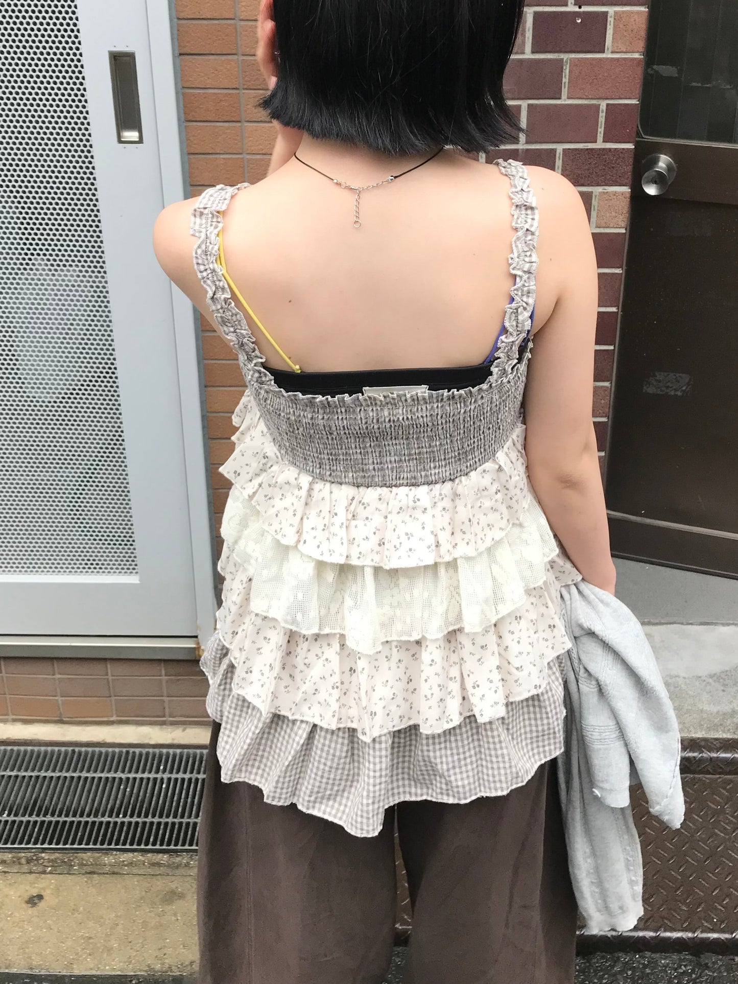 【即納】レースドッキングチュニックDPB85558S