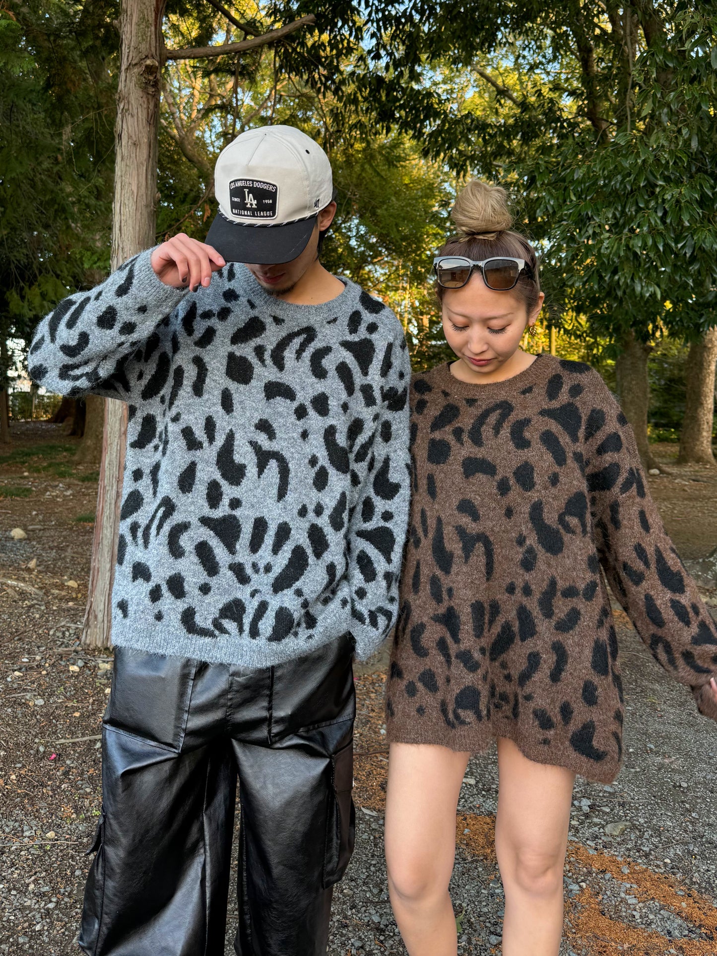 レオパードニットトップス DPB73525