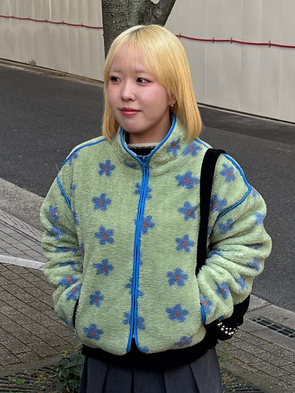 フラワーフリースジャケット DPB97044