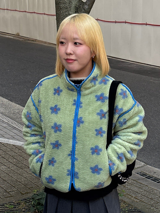 フラワーフリースジャケット DPB97044