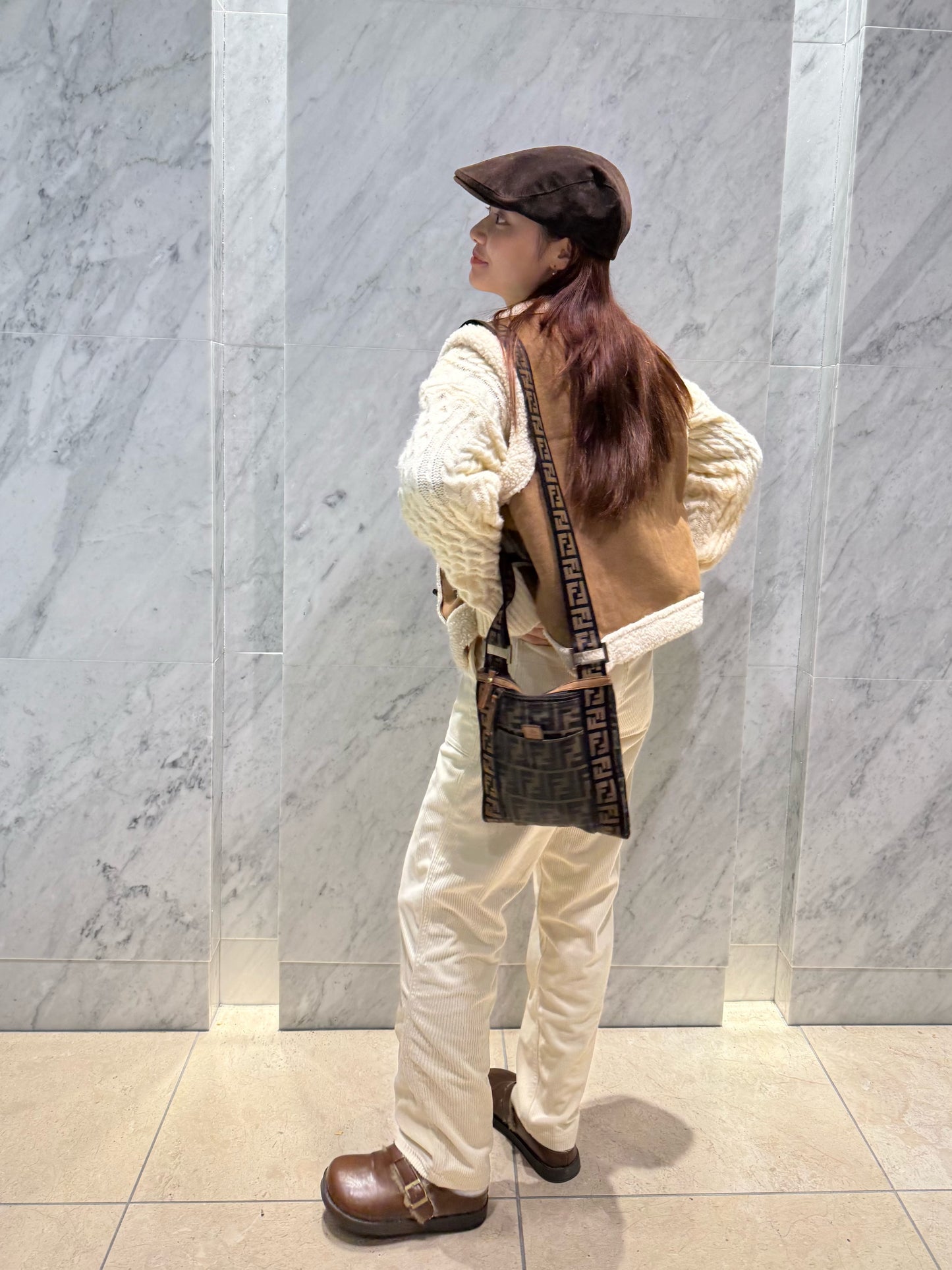 ブラウンファーシューズ DPB47492