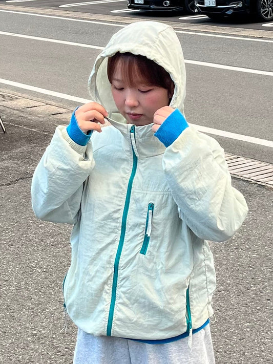 バイカラーアノラックパーカー DPB97031